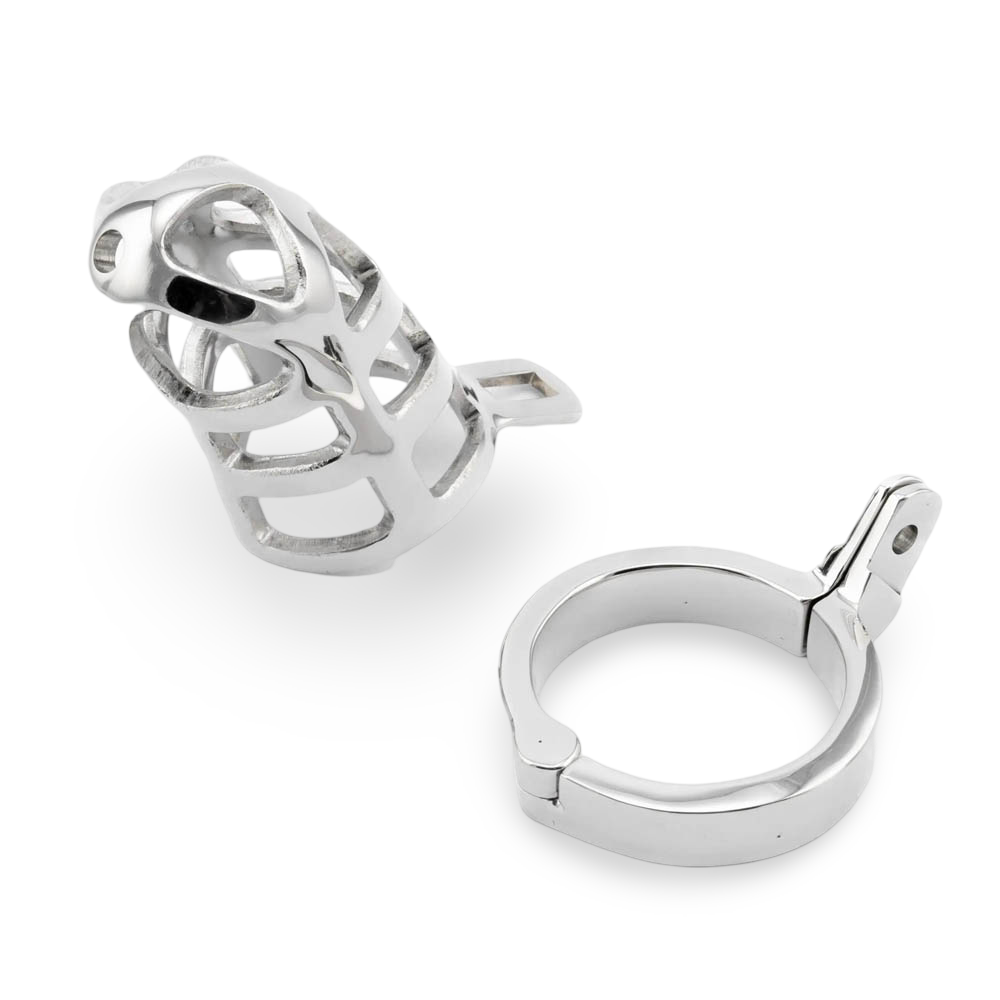 Chastity Cage "Brutal" Stainless Steel