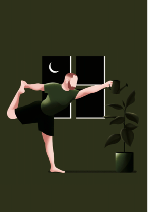 Josh McKenna - Plantasia Print A3