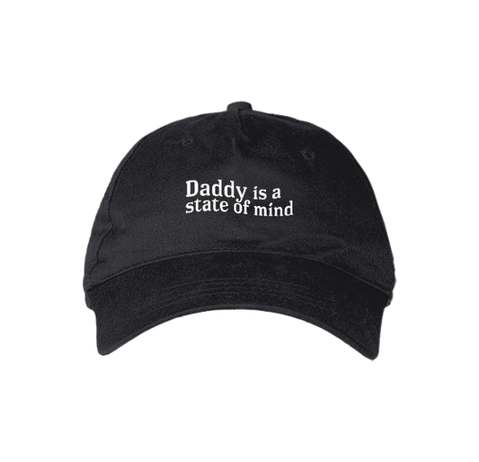 KK Cap "Daddy is a state of mind" Black/White