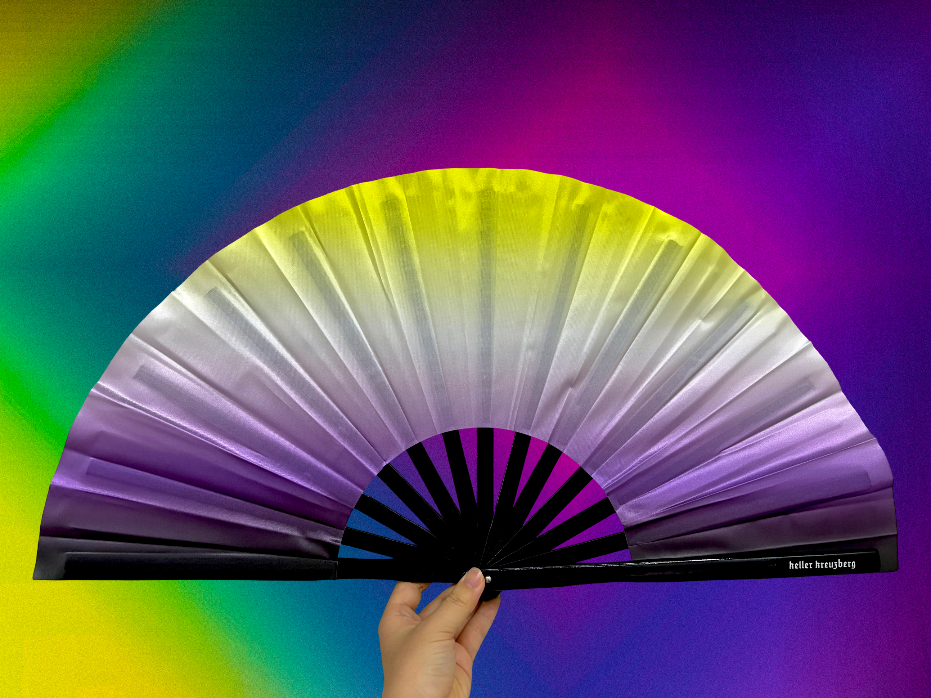 KK Fan "Non-binary Pride" Silky