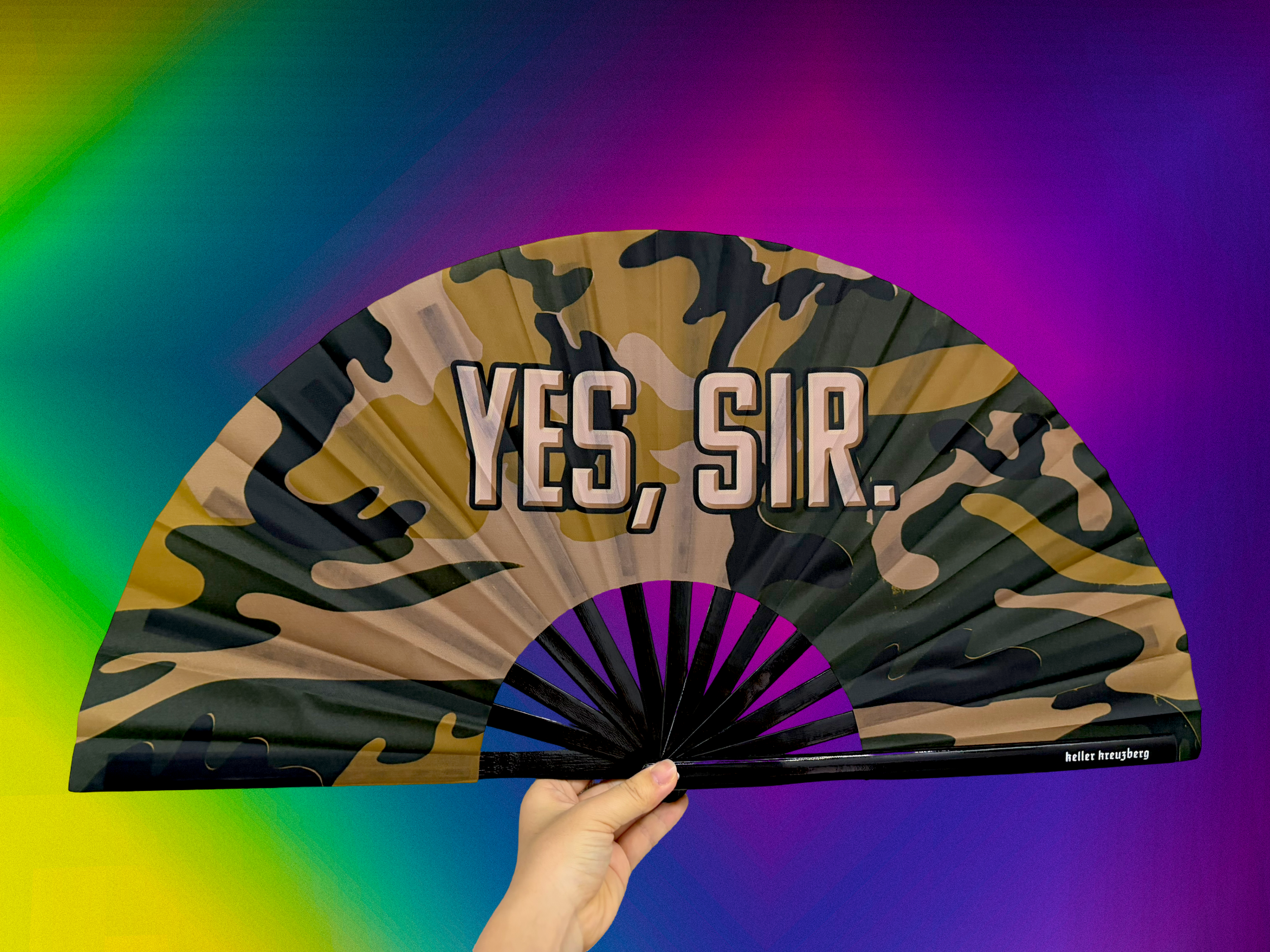KK Fan "Yes, Sir."