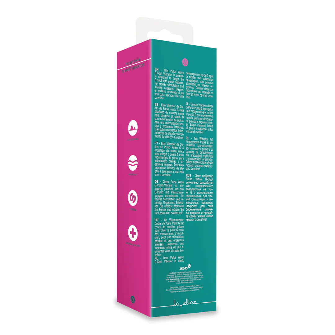 Pulse Wave G-Spot Vibrator Green Crystal