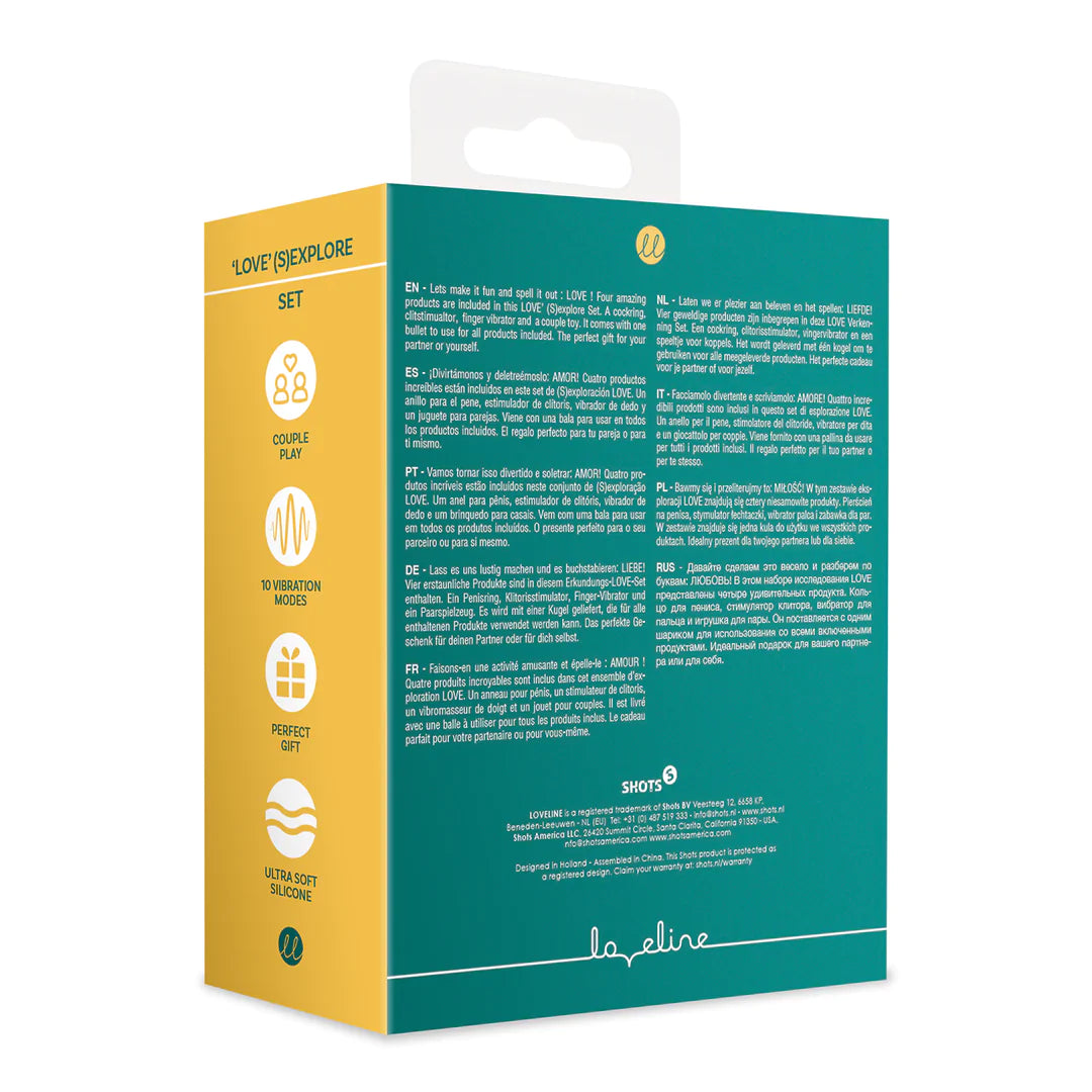 LOVE' (S)explore Set Green Crystal