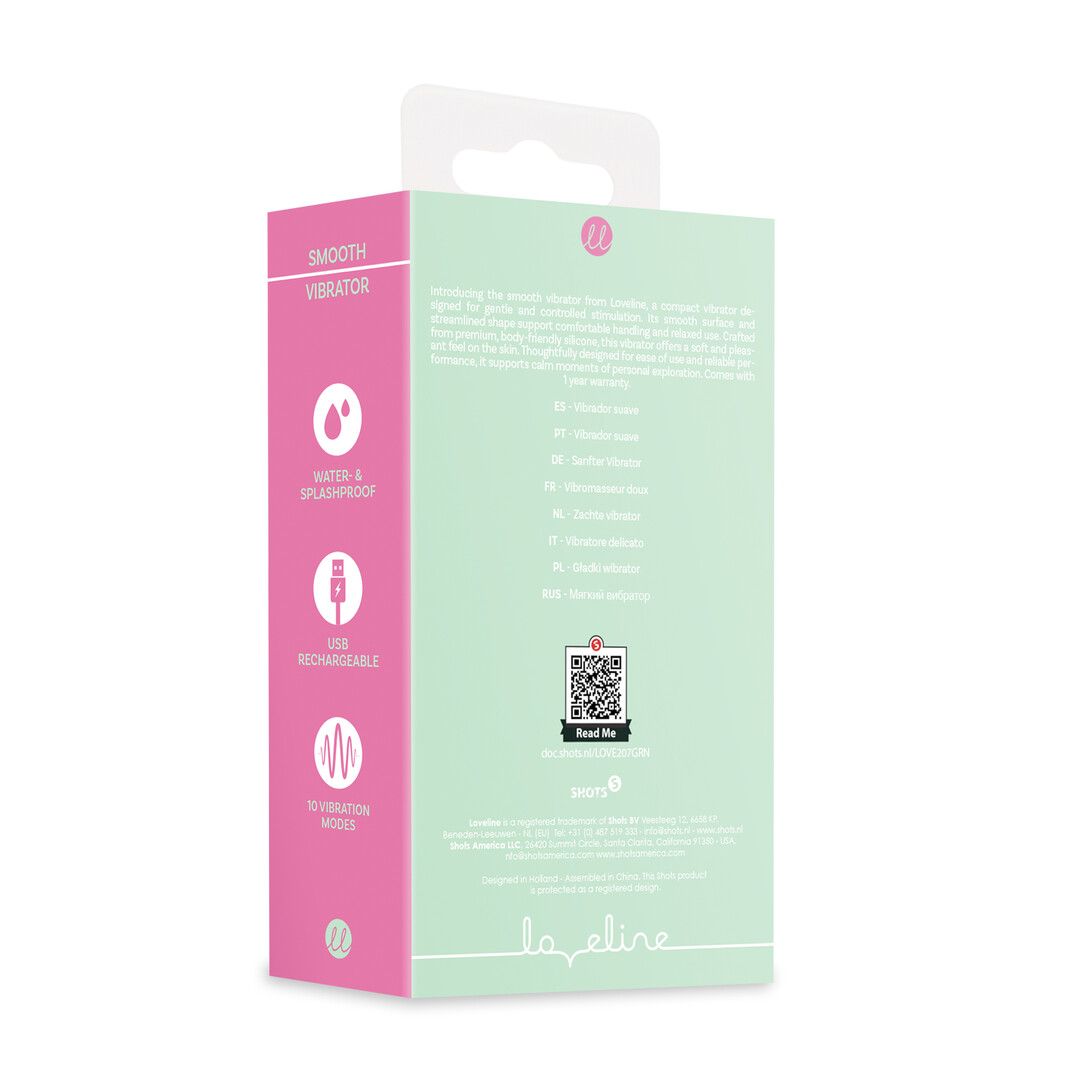 Smooth Finger Vibrator Misty Green