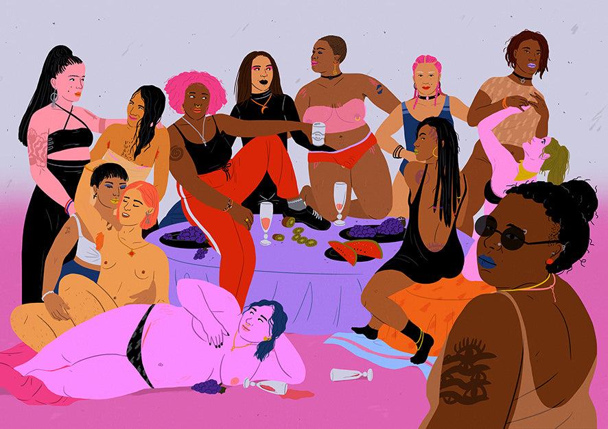 Laura Breiling "Hedonism" Print A2