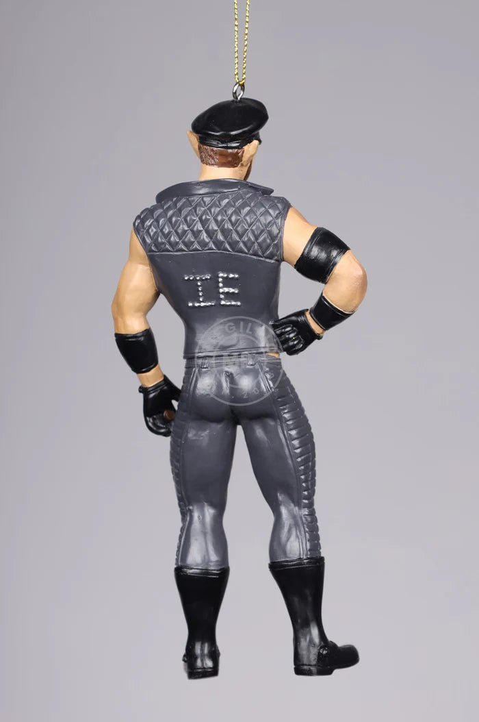 Inappropriate Elves "LEATHER DADDY" Ornament