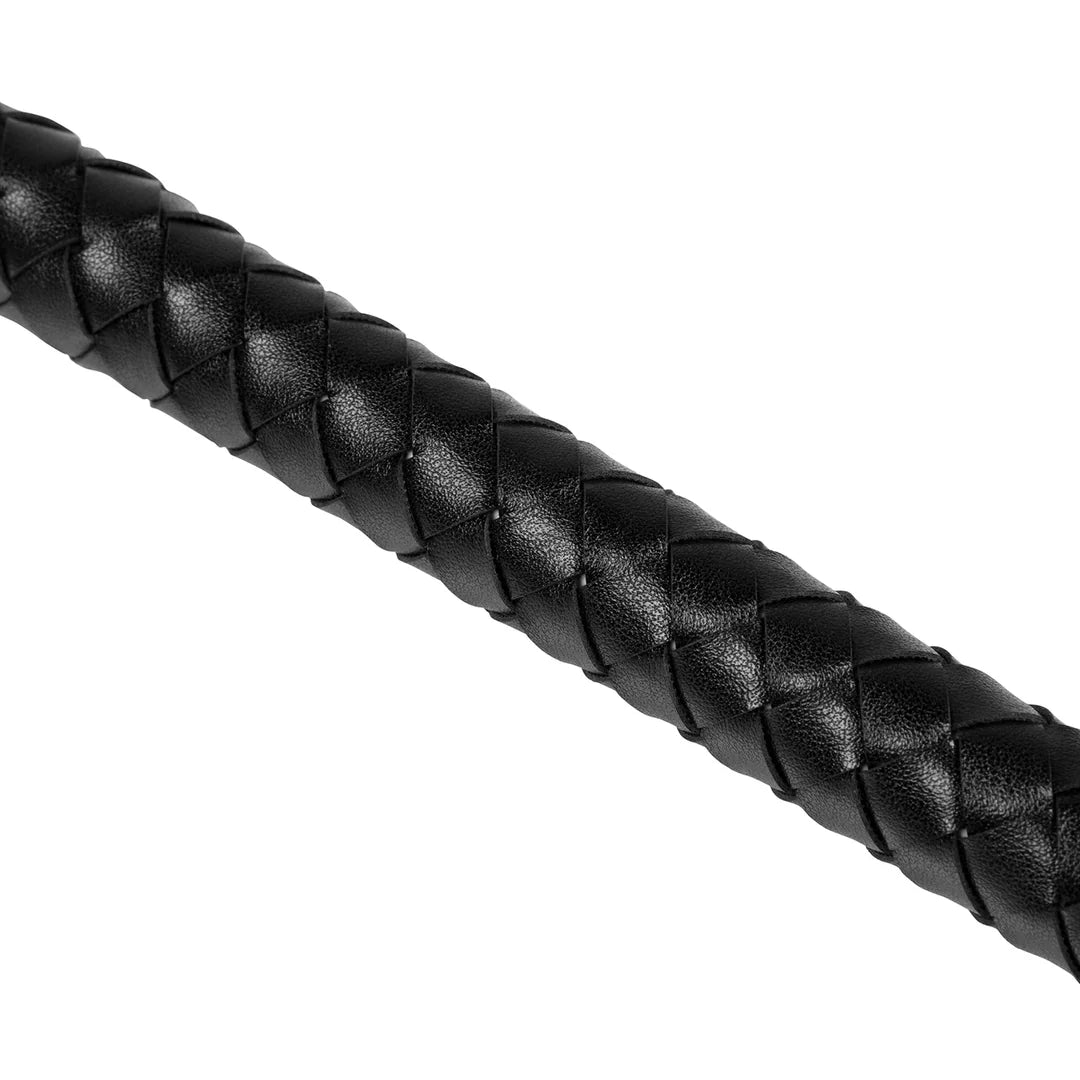 Metal Anal Plug Devil's Tail Black