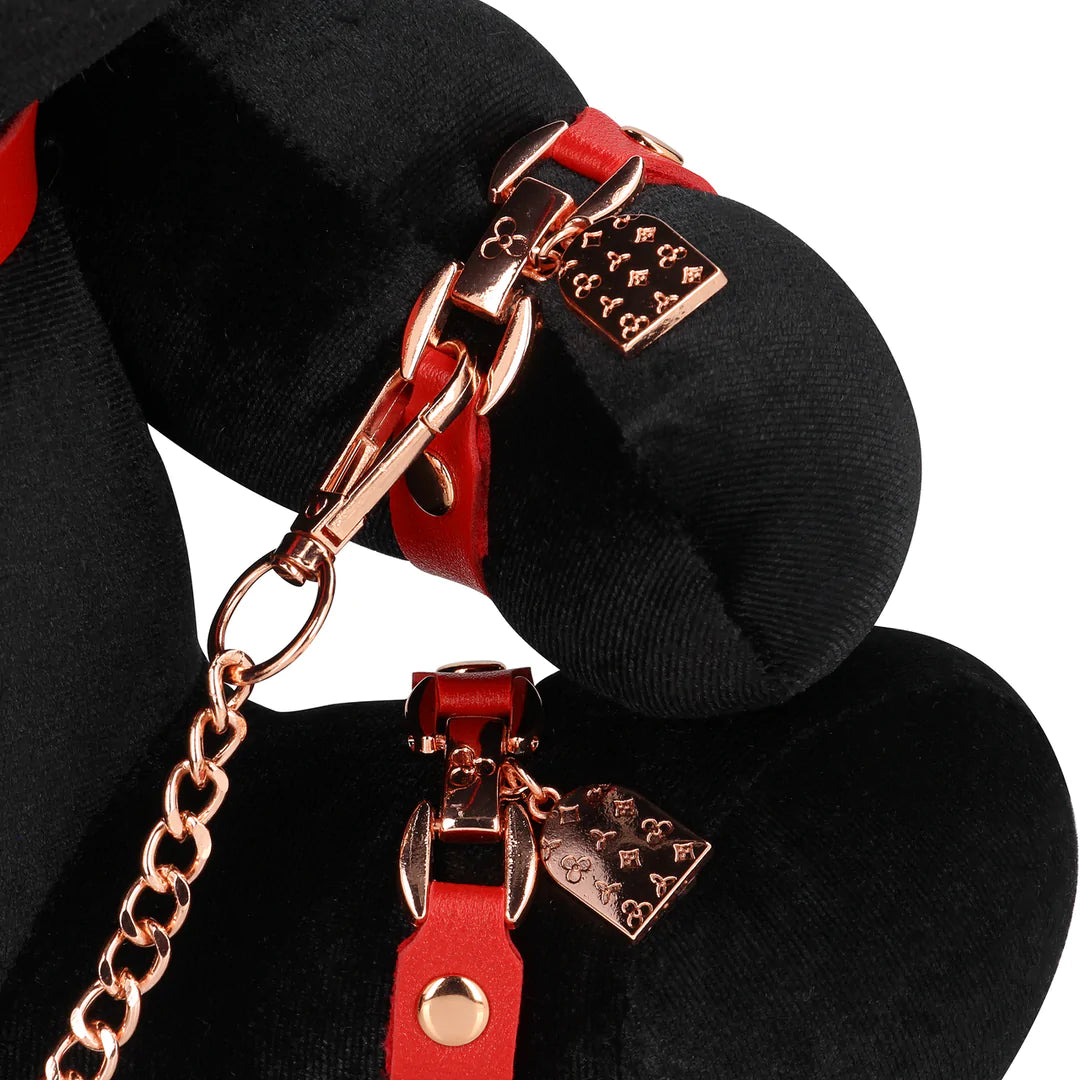 Bondage Rabbit Plush Velvet Black