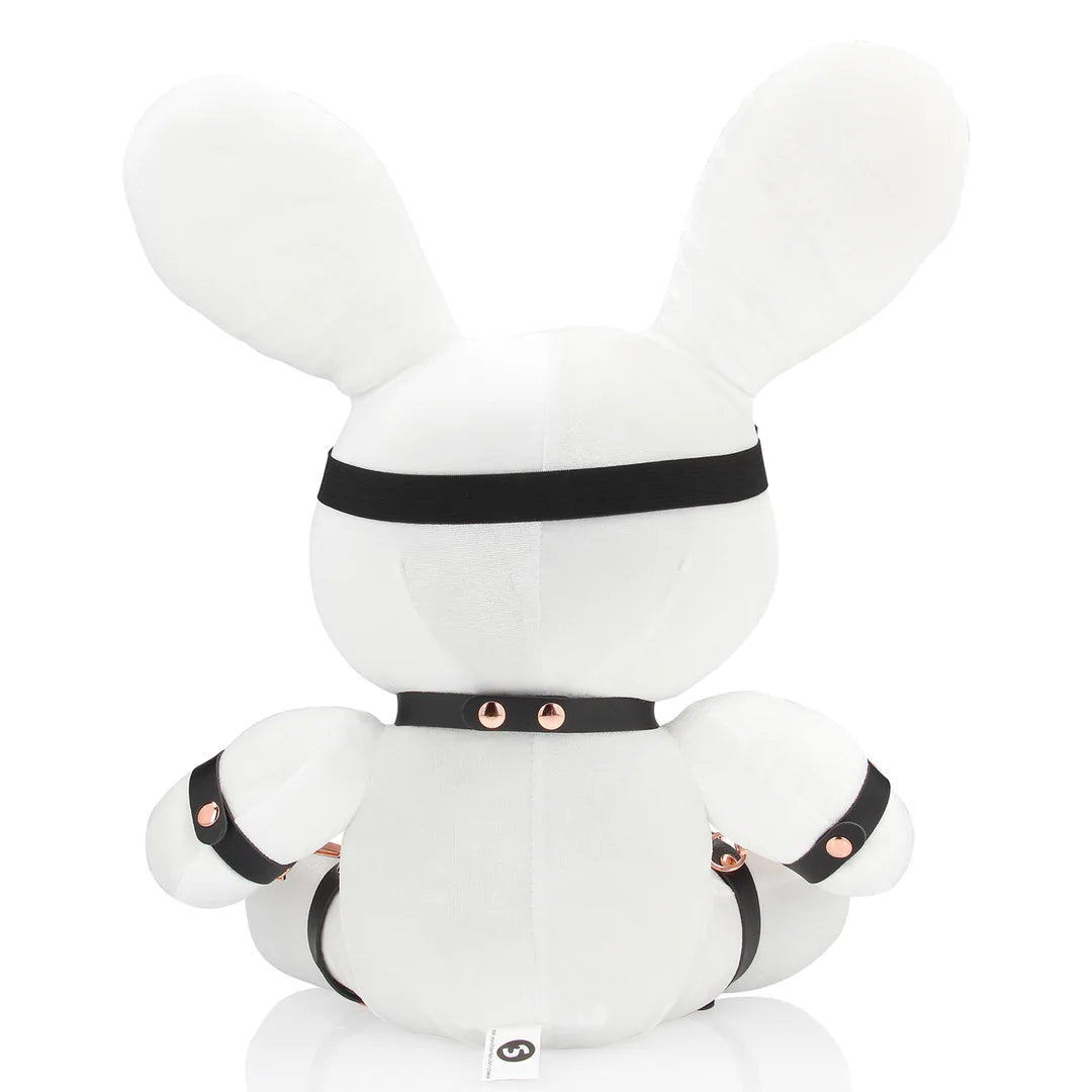 Bondage Rabbit Plush Velvet White