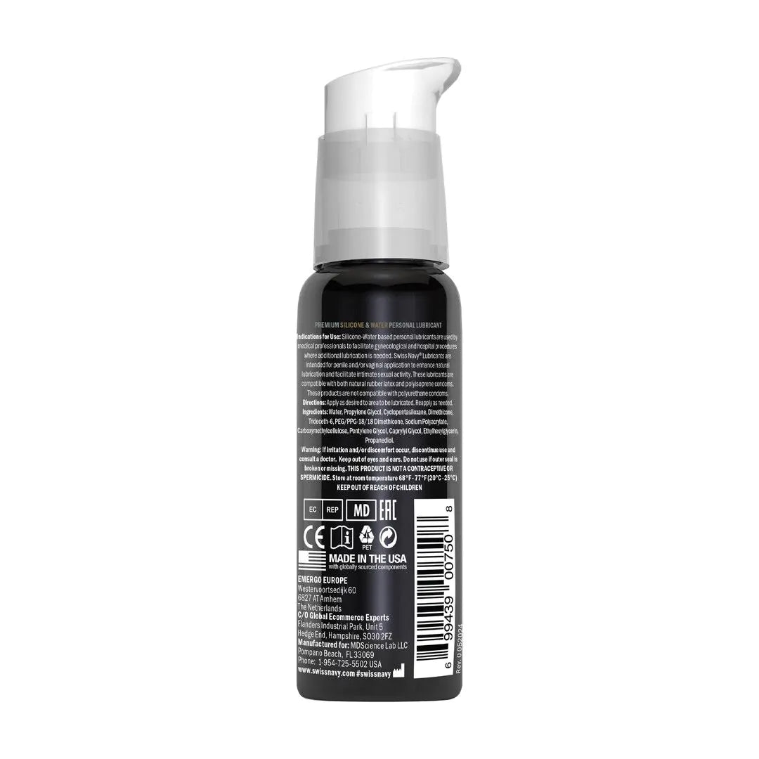 Premium Silicone & Water Hybrid Lubricant 29.5 ml