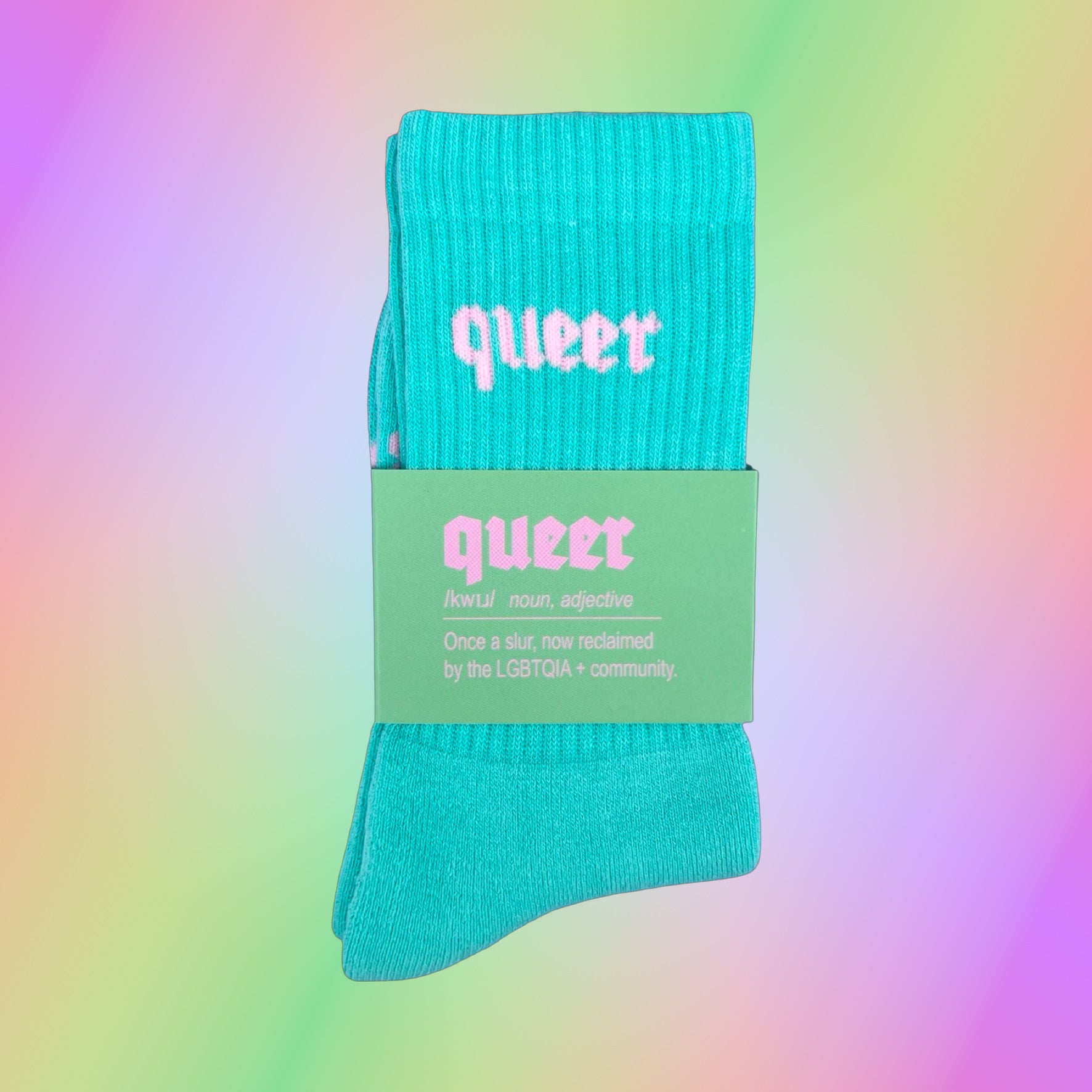 QUEER Socks - Tiffany / Pink