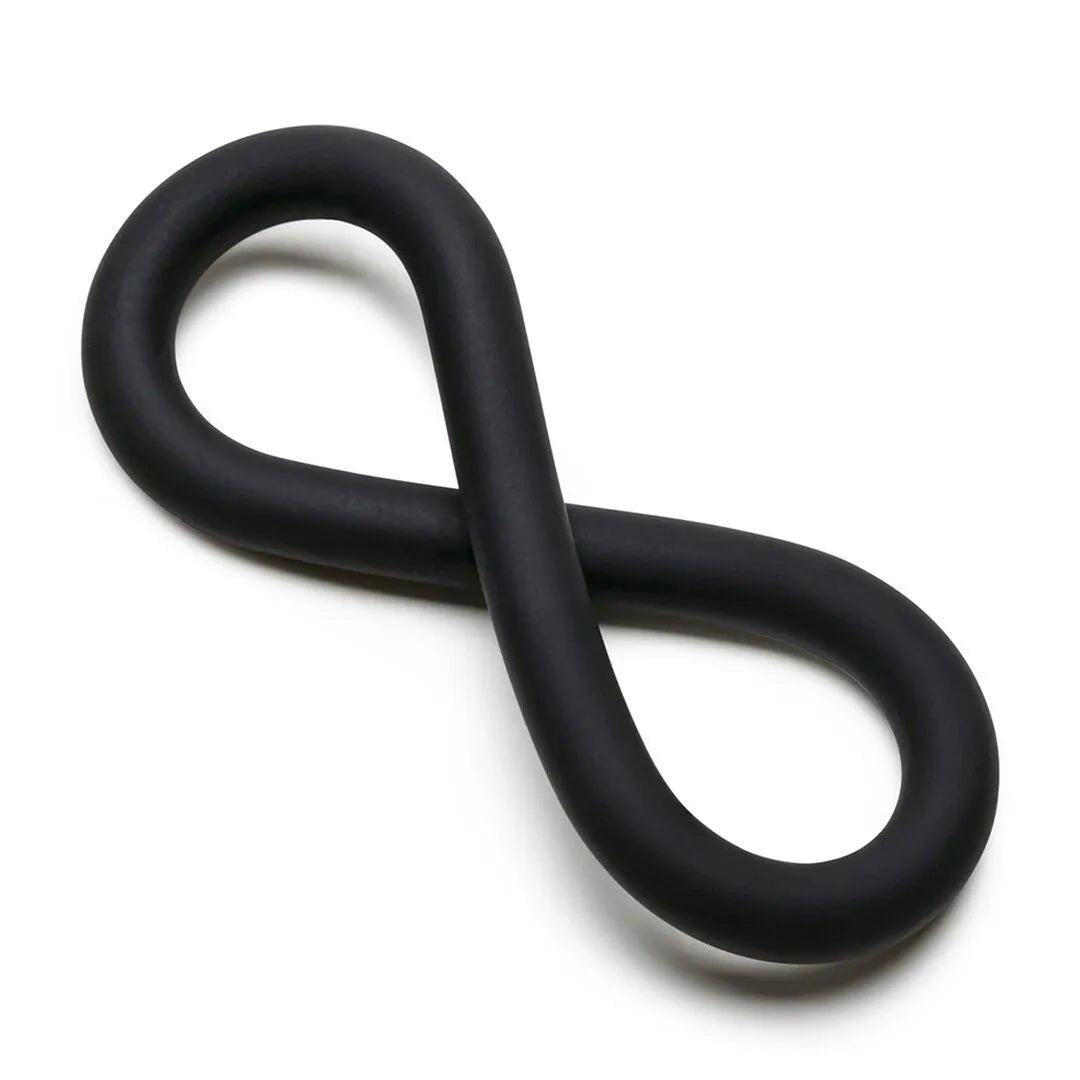 Silicone Cockring "Hefty Wrap Ring" 9"/22.9 cm Black