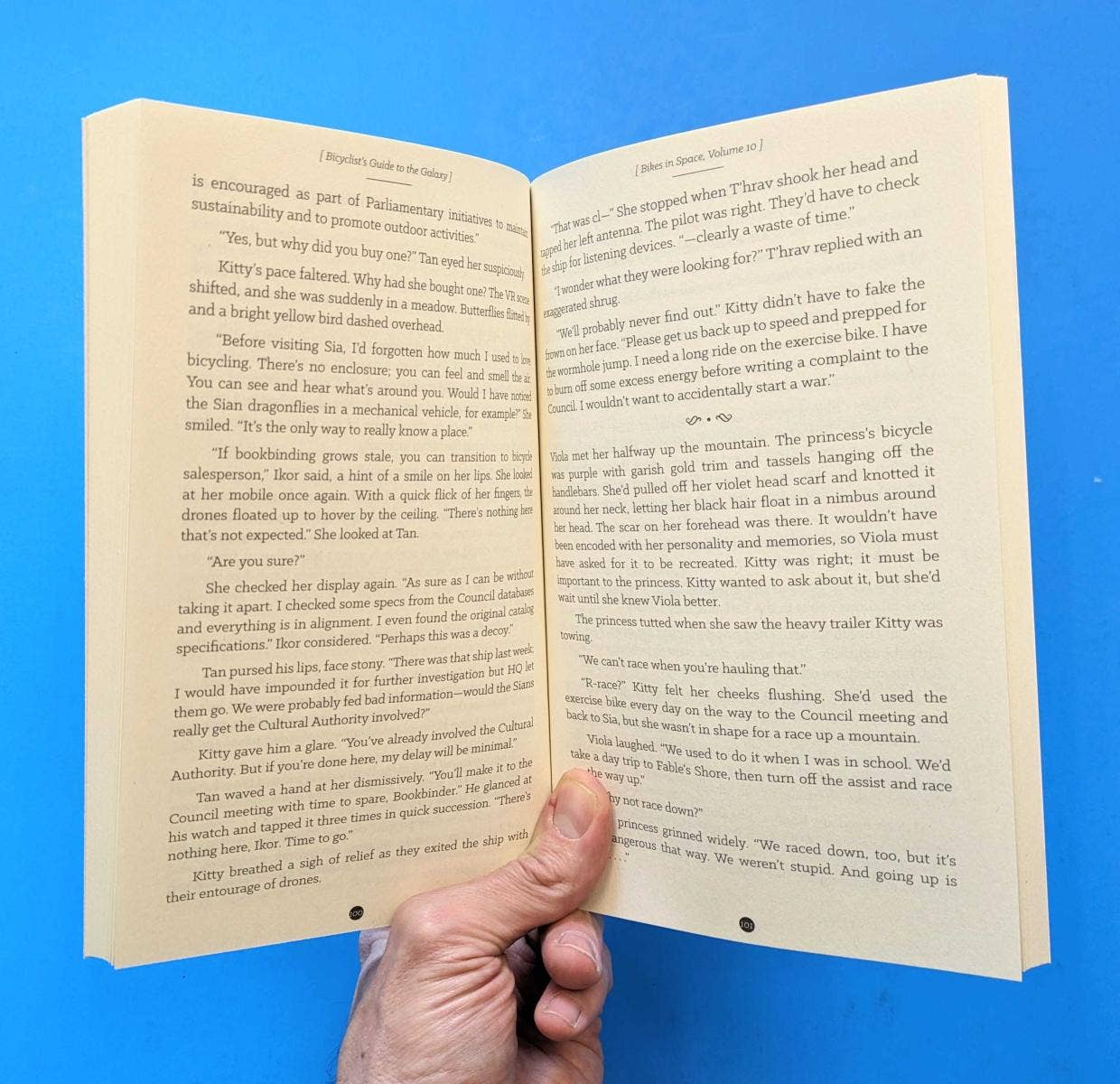 The Bicyclist's Guide to the Galaxy