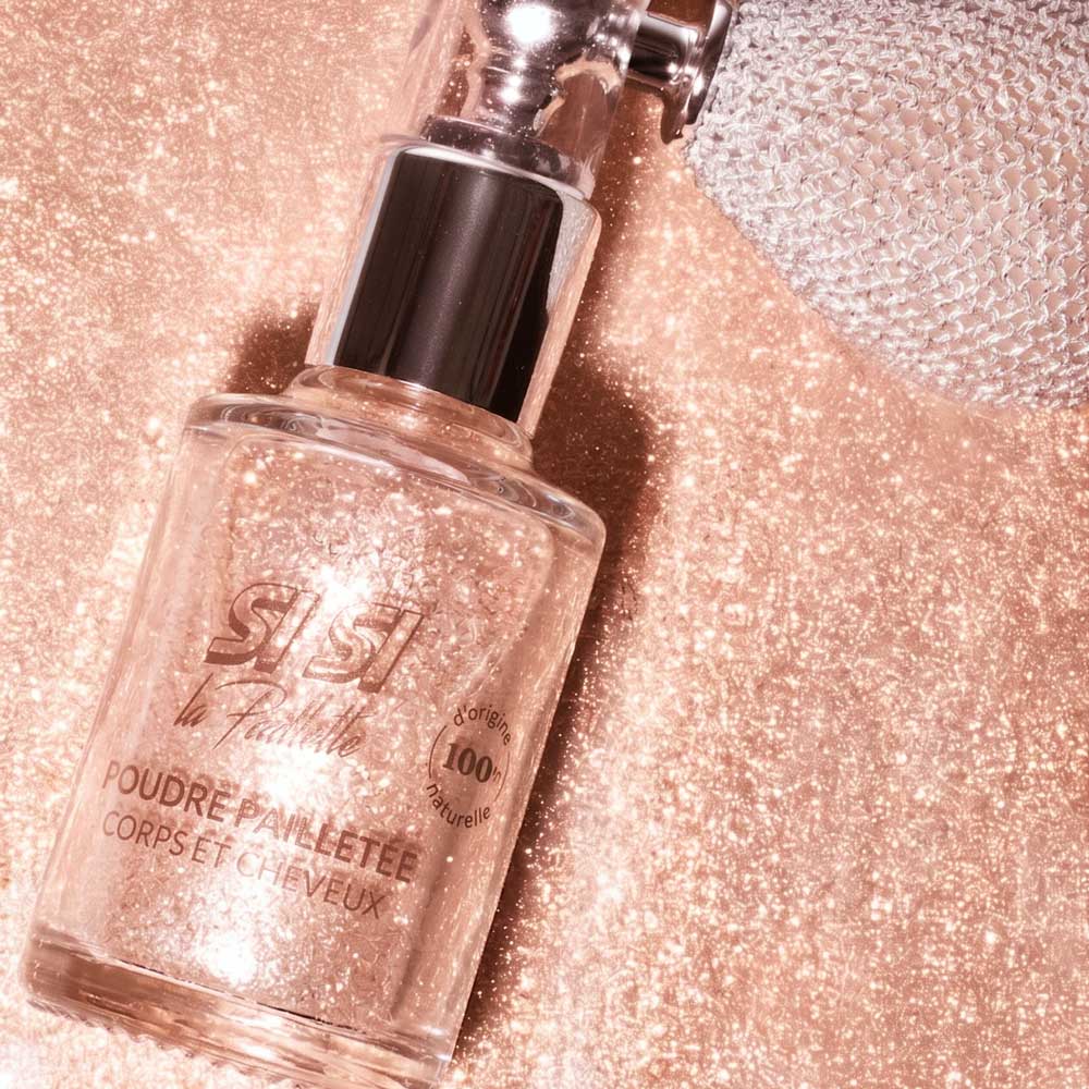 Glitter Powder Spray - Rose Gold