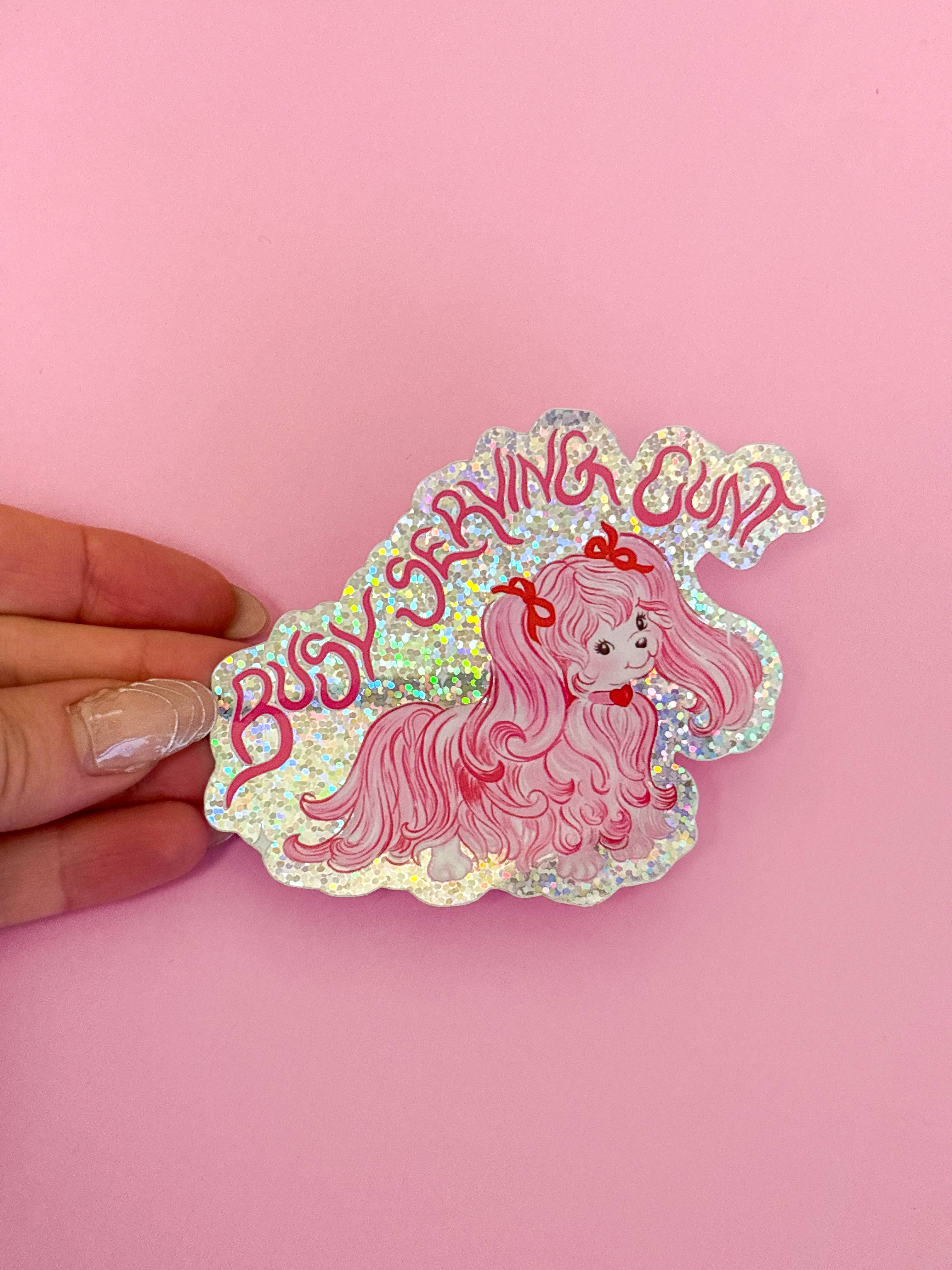 Busy serving c*nt sticker