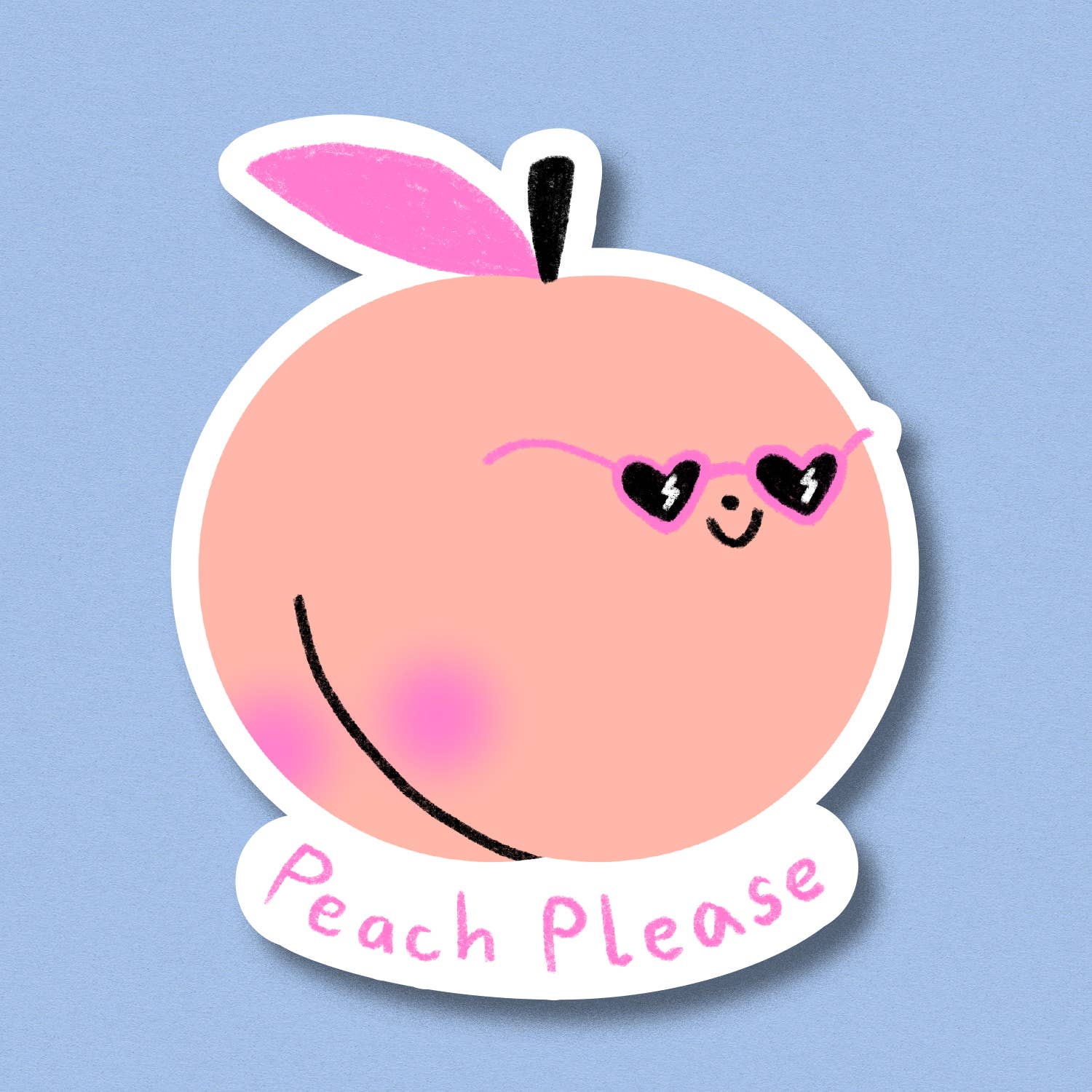 Magnet - Peach please