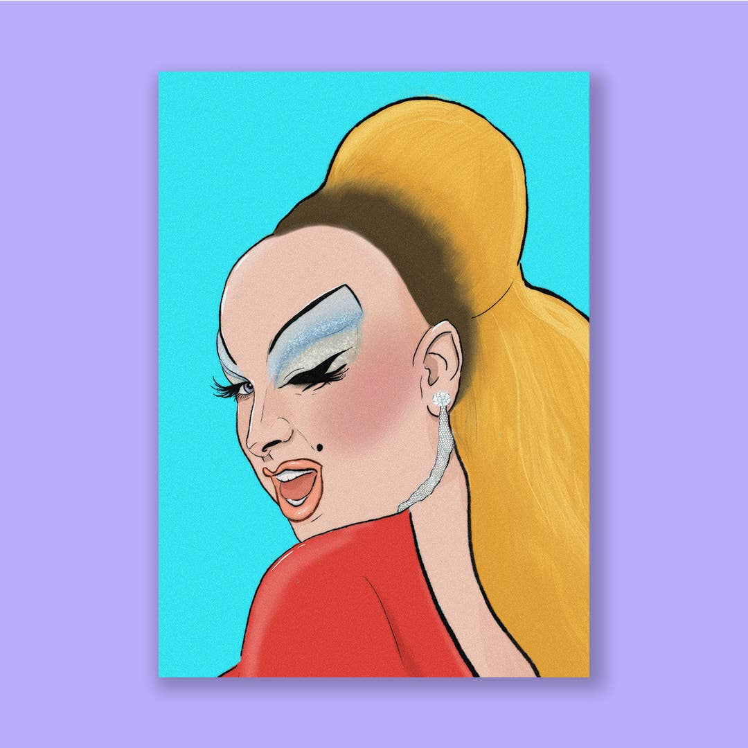 Divine Print | 1970's | Pink Flamingos | John Waters