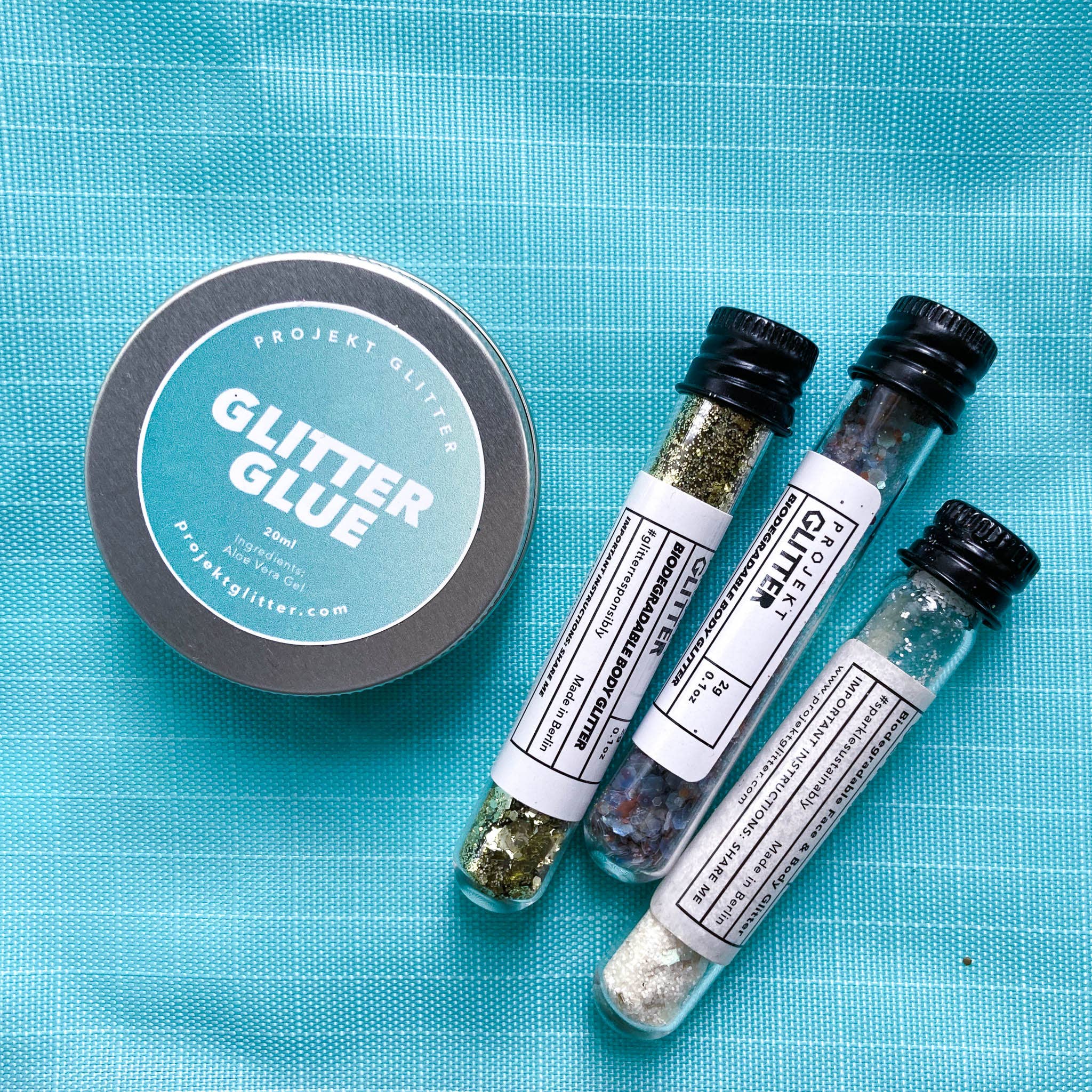 Aloe Vera Glitter Glue (20ml)