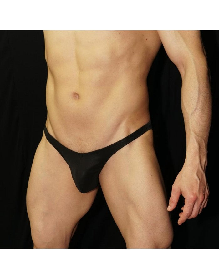 Eco-Leather Bikini Bottom