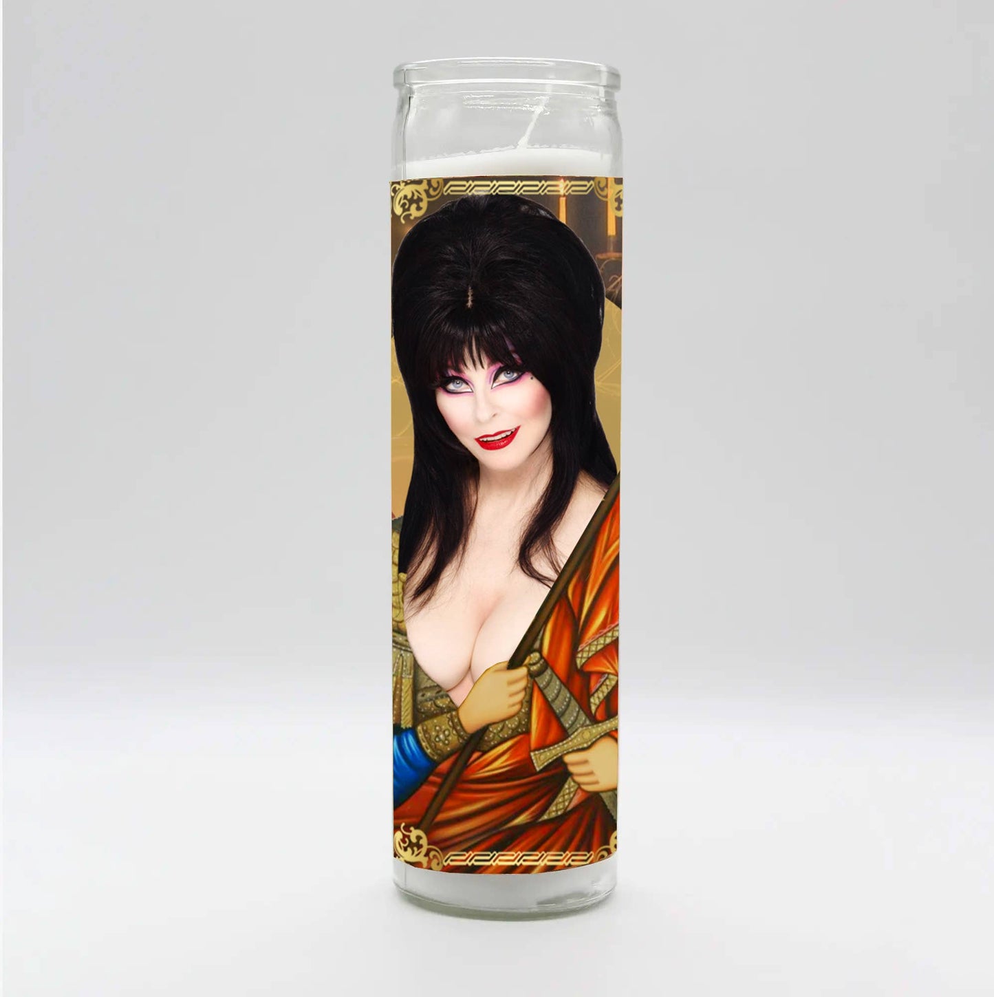 Saint Mistress of Darkness Candle: White