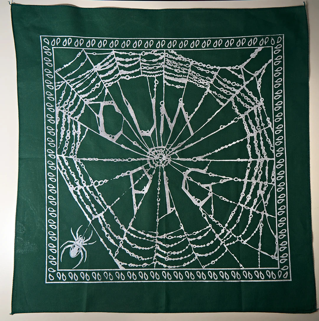 'Cum Pig' Spiderweb Bandana — Art by Dom “Etienne” Orejudos