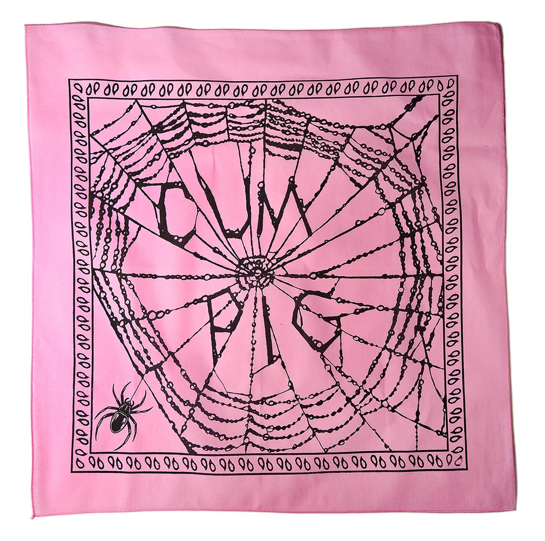 'Cum Pig' Spiderweb Bandana — Art by Dom “Etienne” Orejudos