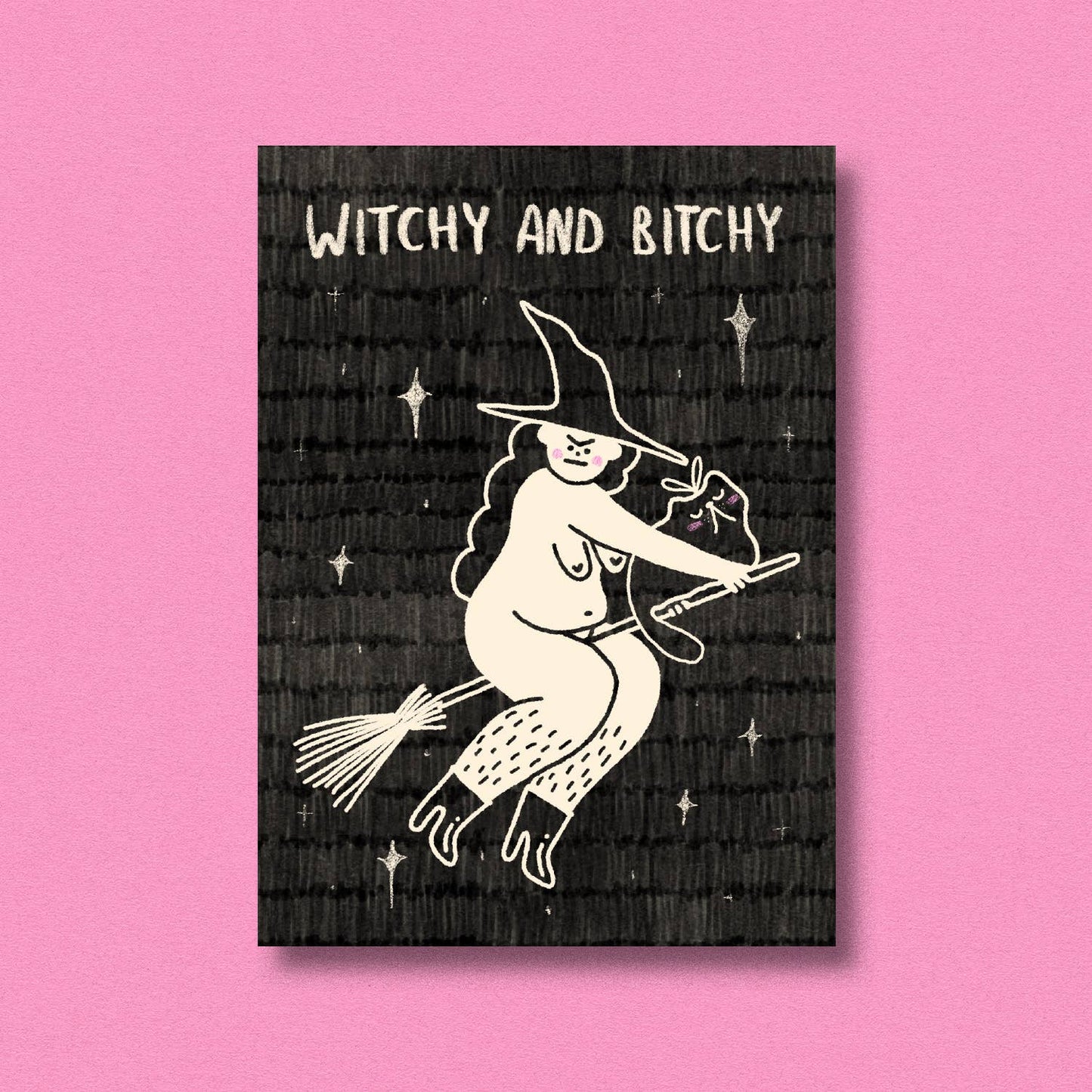 Postcard Witchy