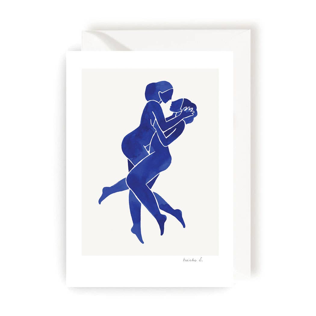 Greeting Card – In Her Arms