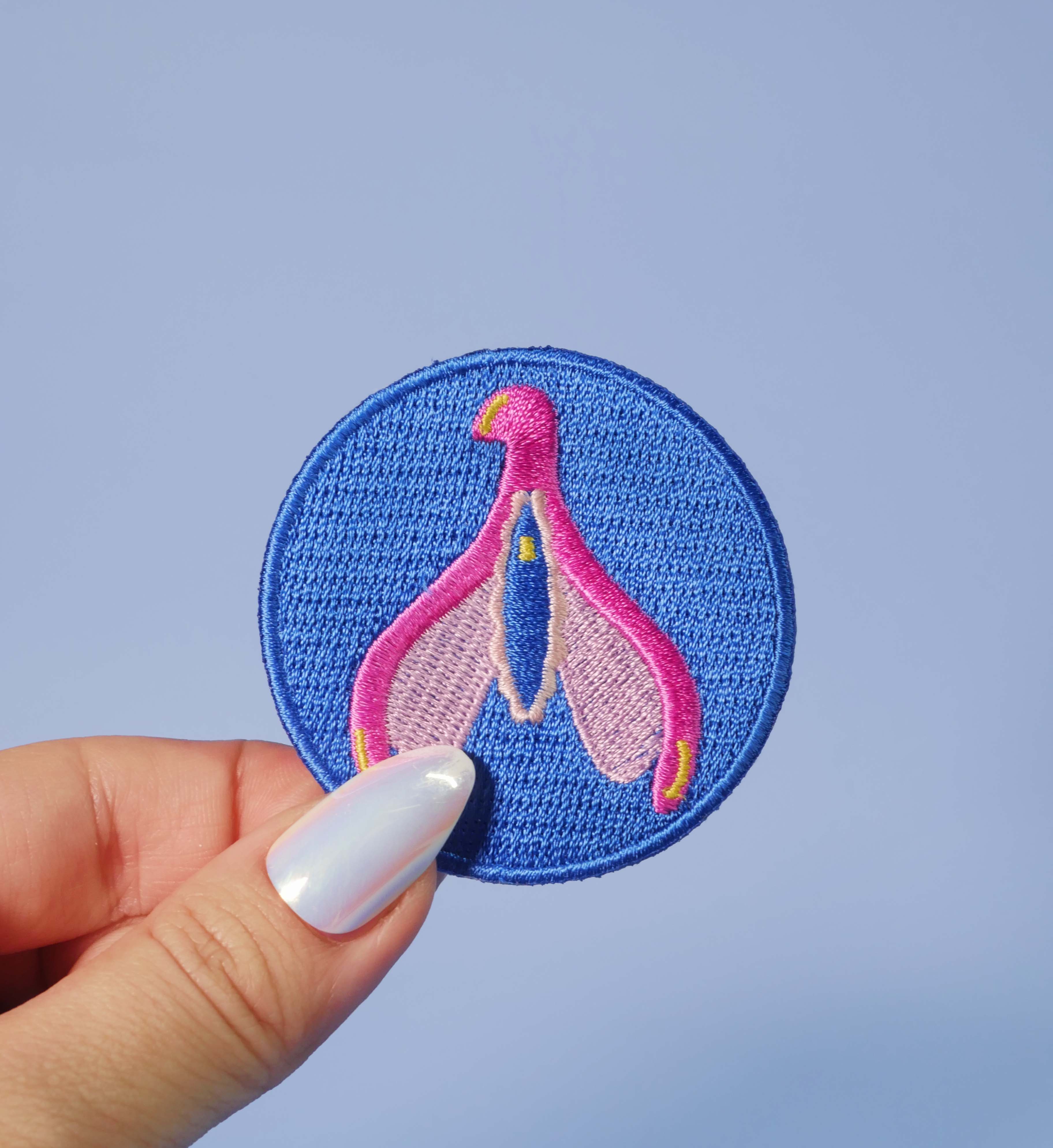 Iron-On Patch Clit Gang