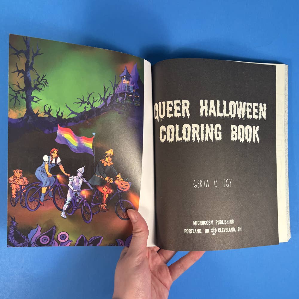 Queer Halloween Coloring Book