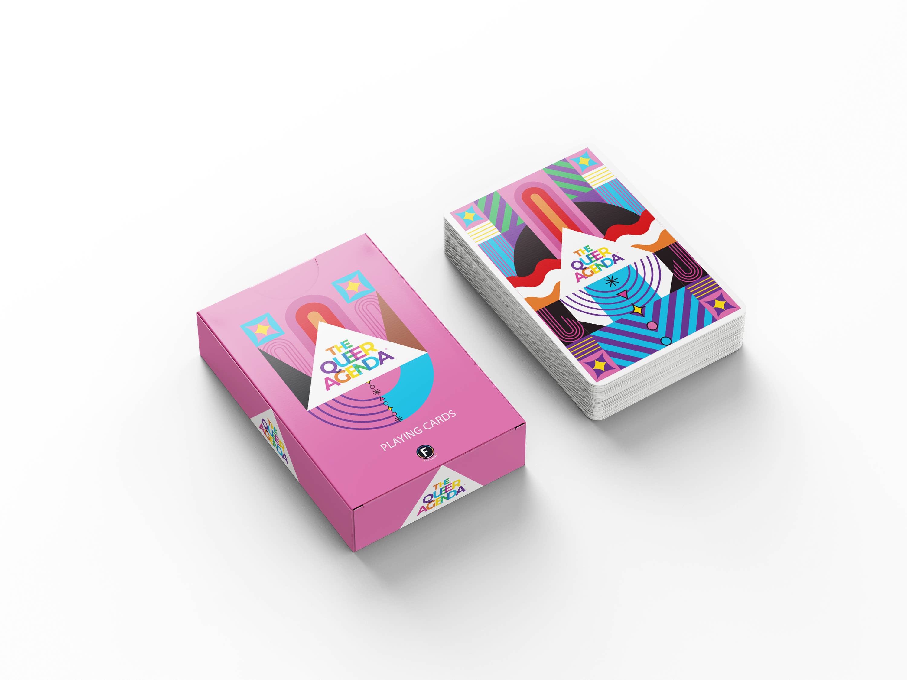 The Queer Agenda - Playing Cards - Bespoke Custom Queer Art
