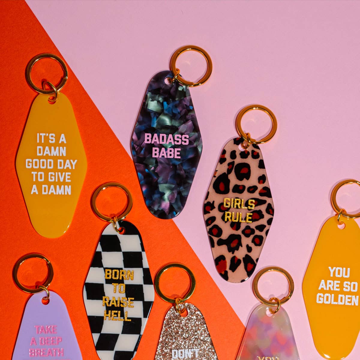 Badass Babe Keychain