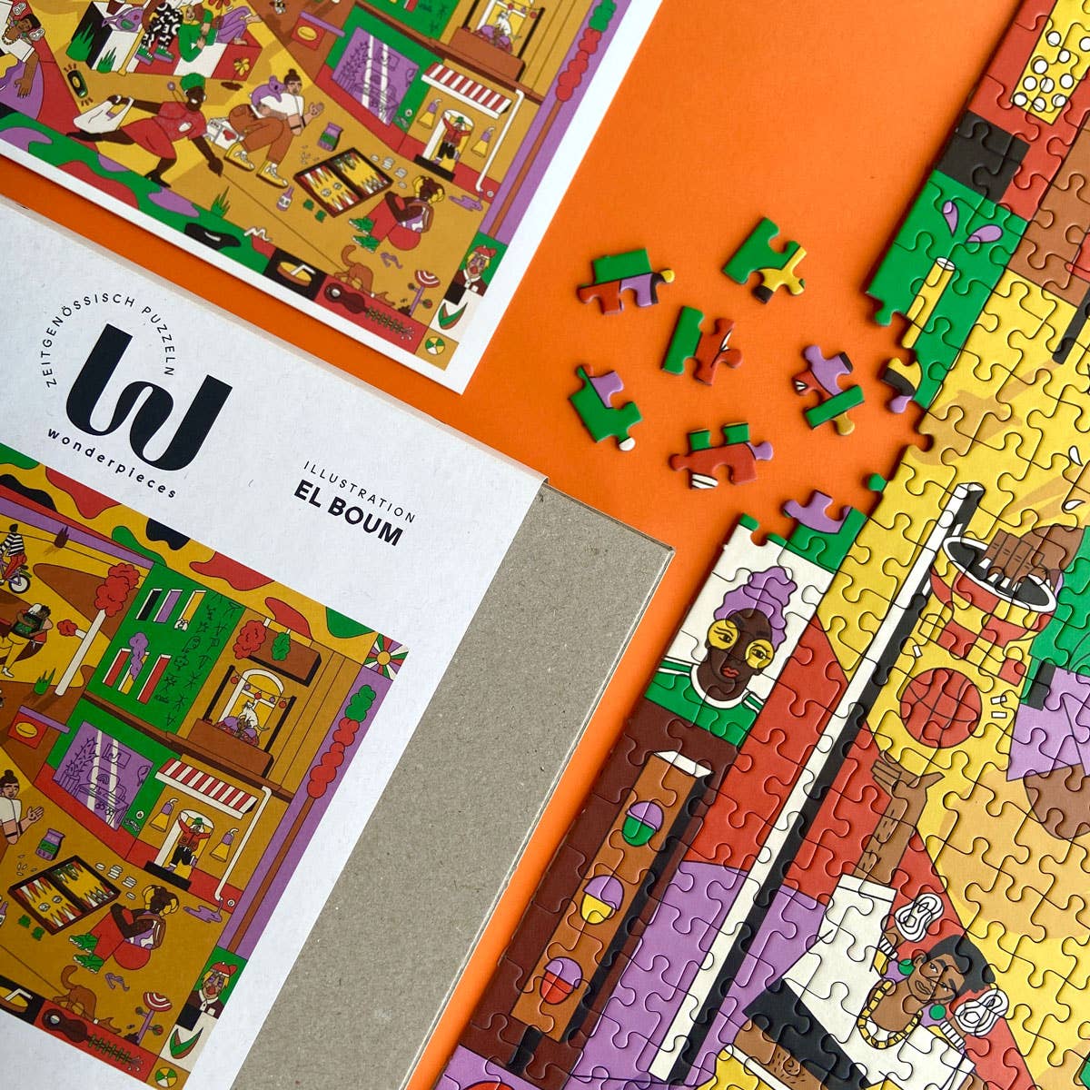 »Let's Cheer, We're Queer« Puzzle | Illustration EL BOUM