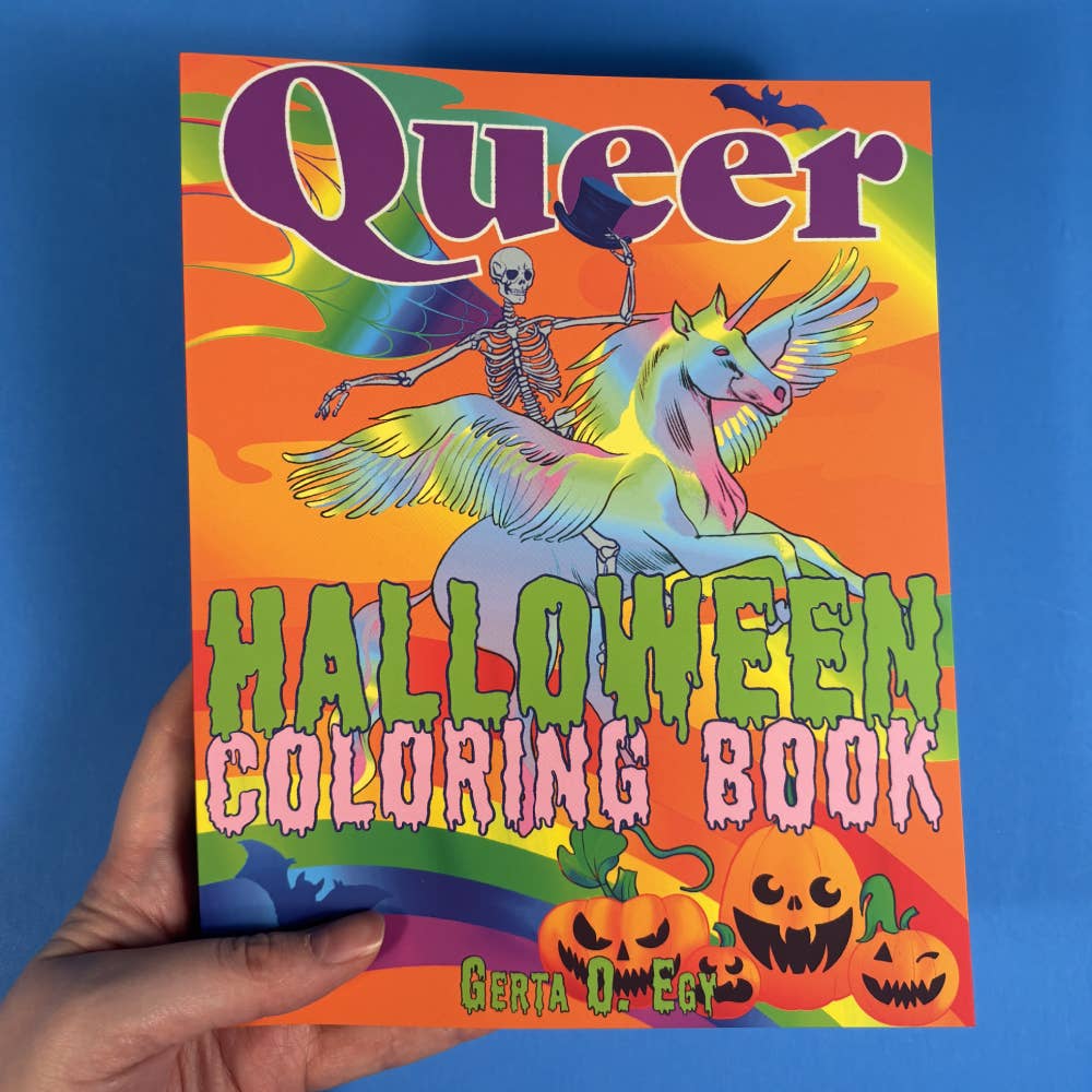Queer Halloween Coloring Book