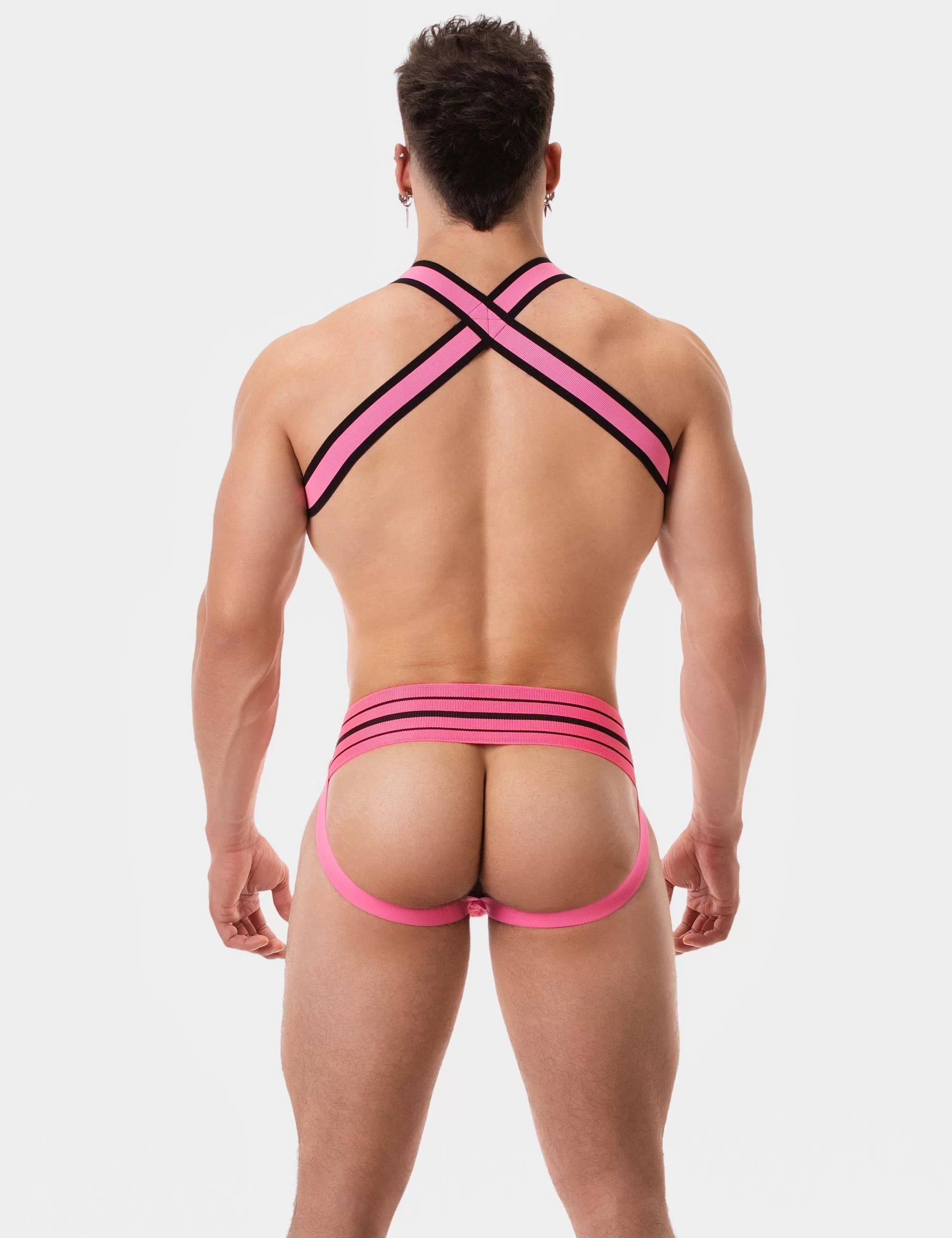 Harness "Colin" Pink/Black