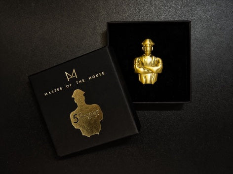 Master of the House "18K Pin Master" Gold