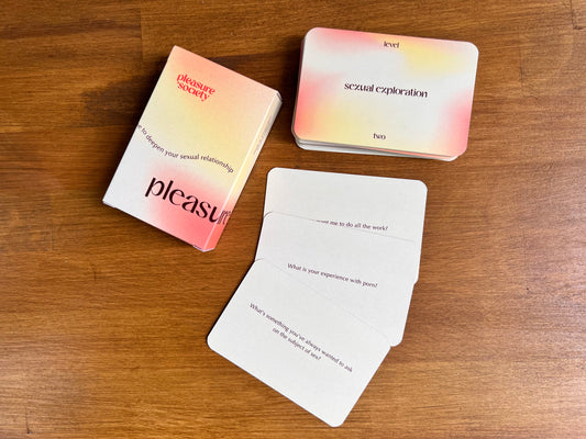 Pleasure Society Card Game