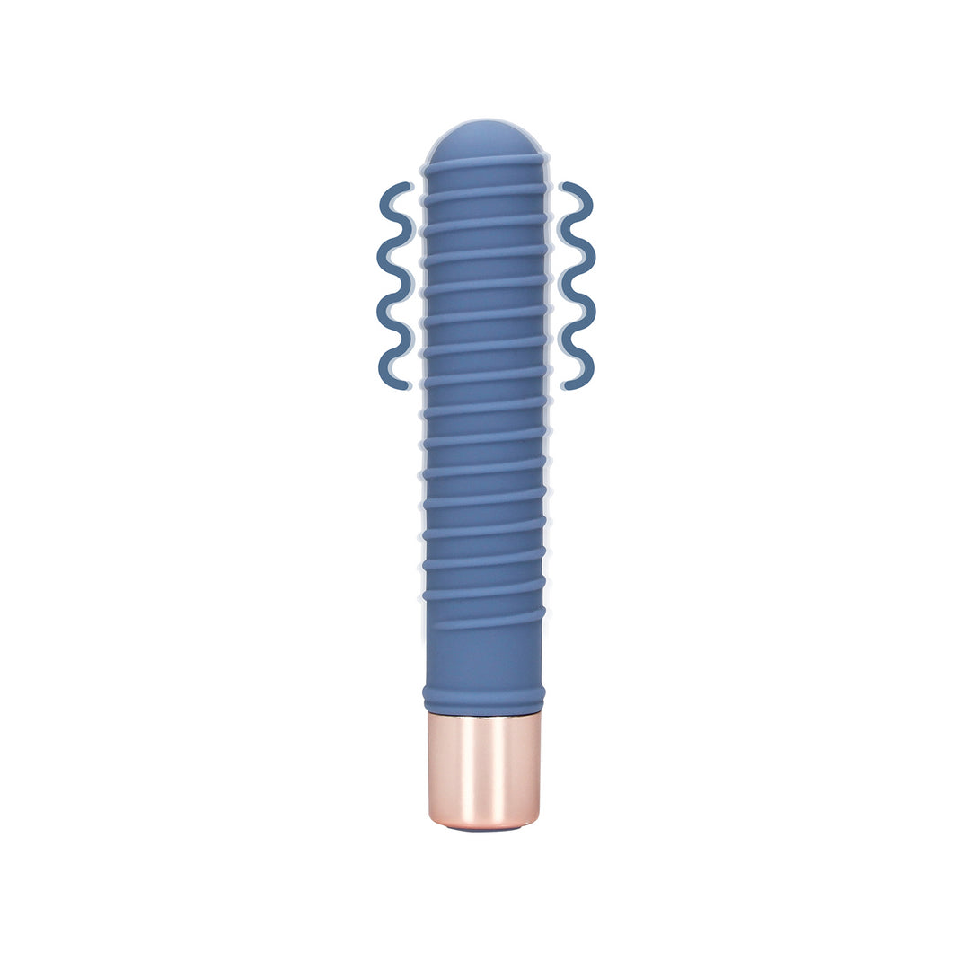 Ribbed Mini Vibrator