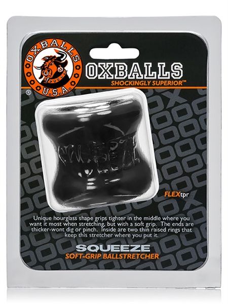Oxballs SQUEEZE Ball Stretcher Black