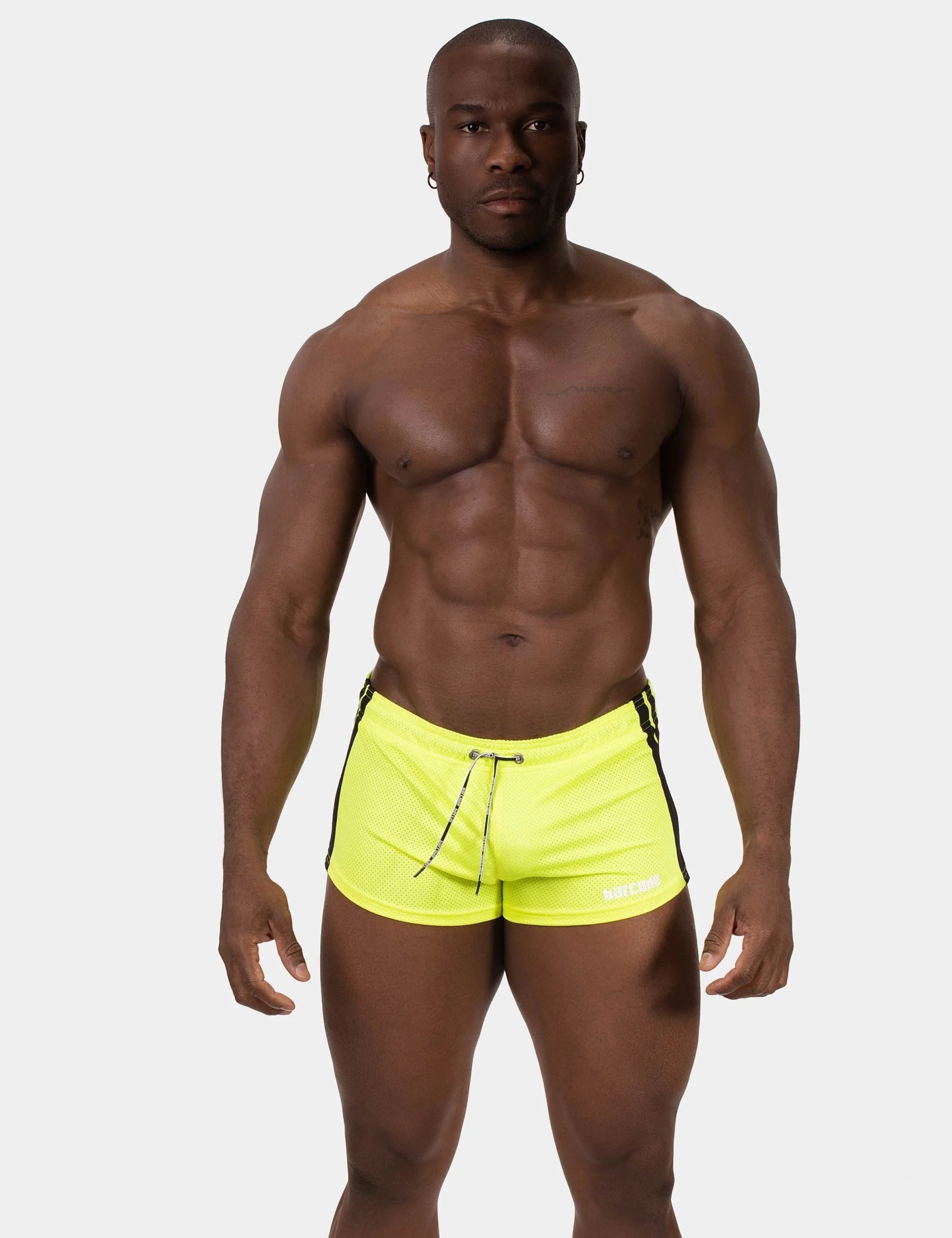 Short "Timur" Neongreen/Black