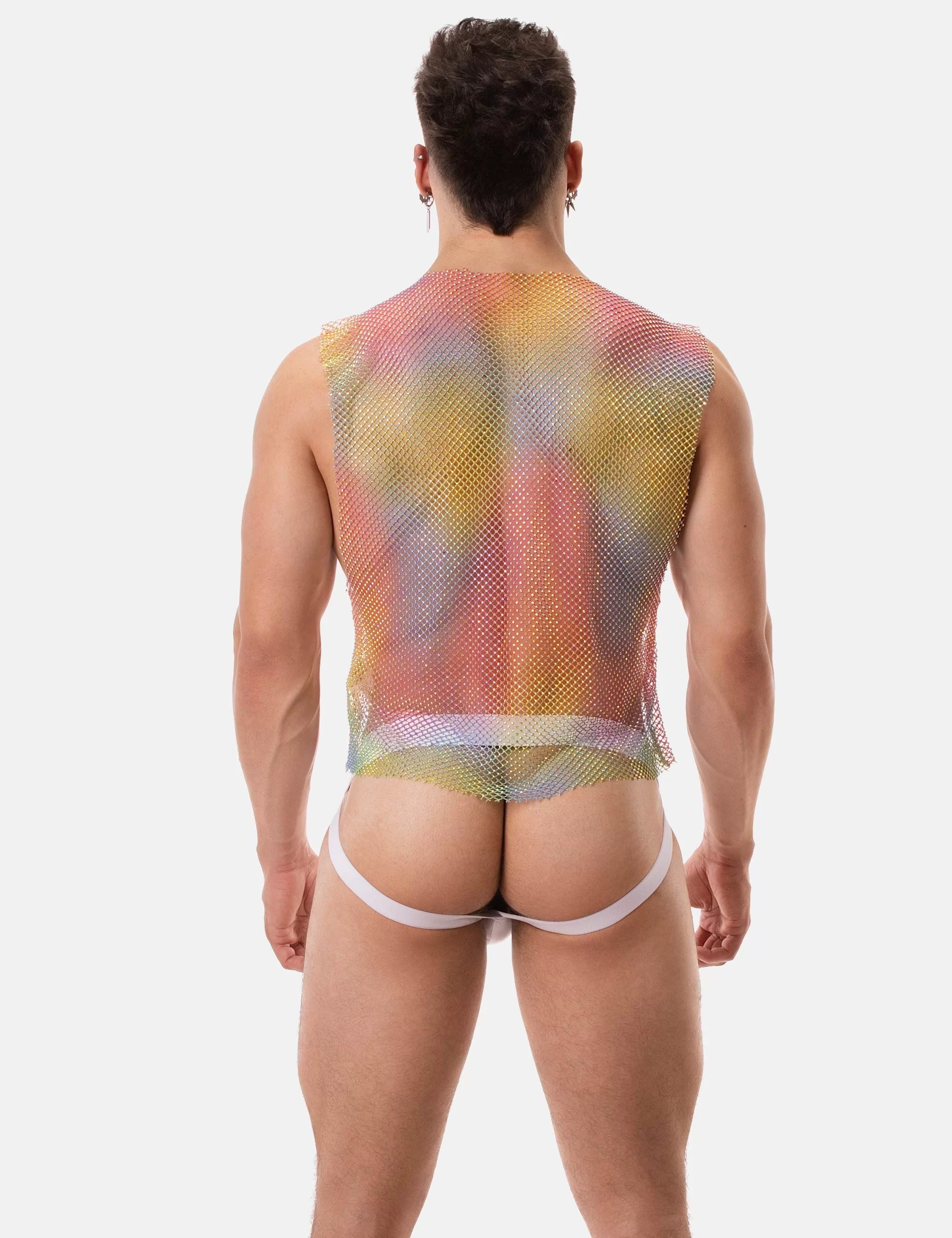 Shiny Tank Top "Bling" Multicolor