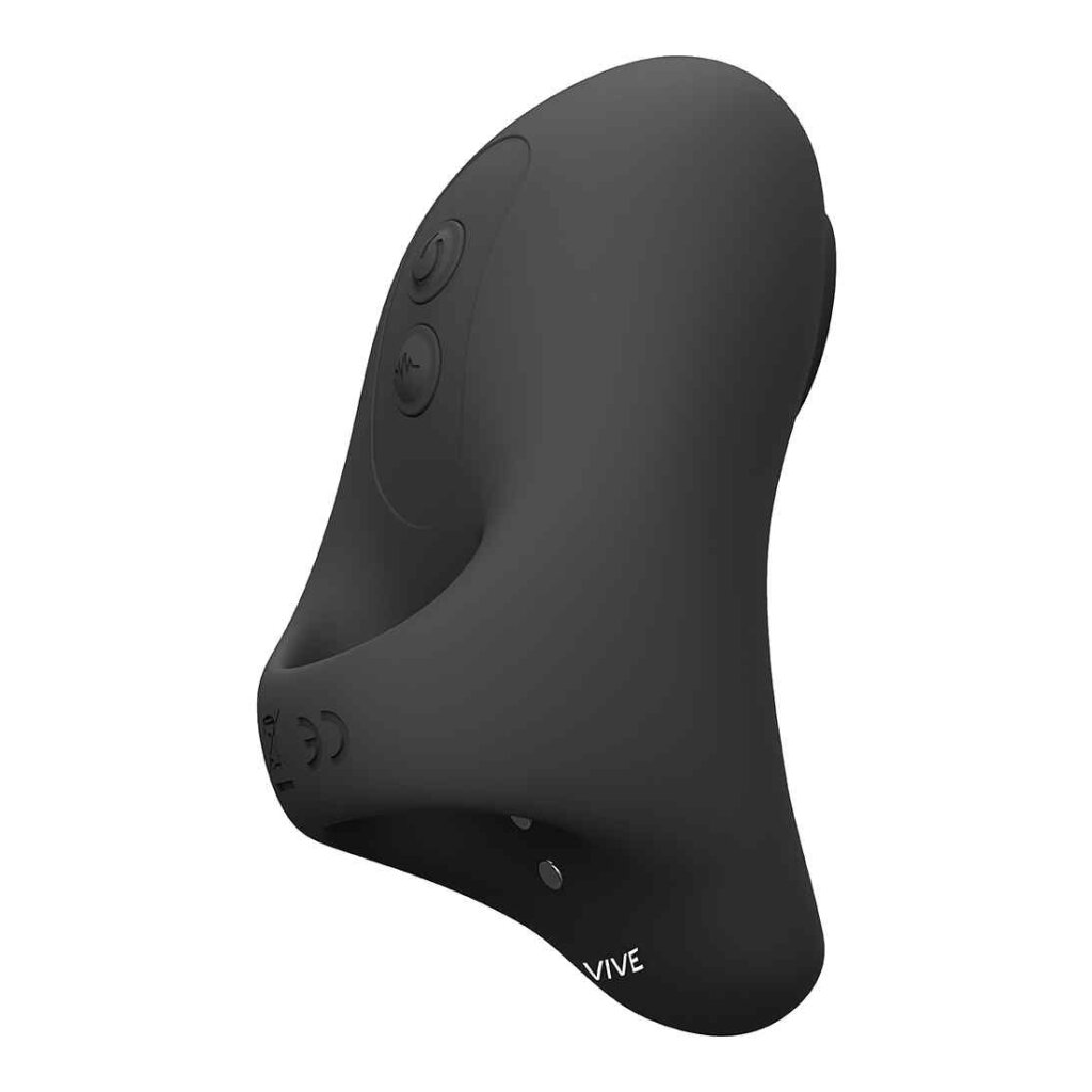 Pulse Wave Finger Vibrator Black