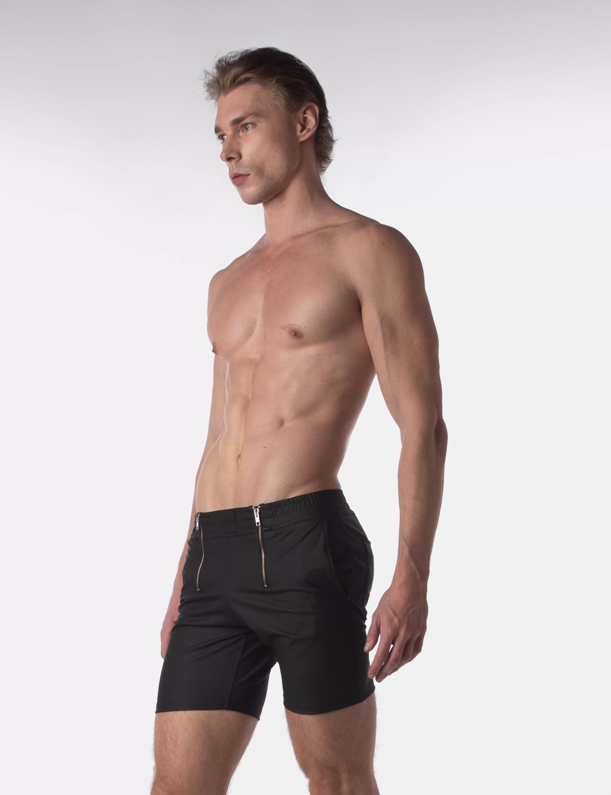 Zipper Short "Doraf" Black