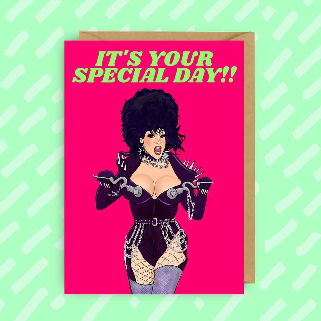 Jimbo inspired Birthday Card | RuPaul's Drag Race | LGBT