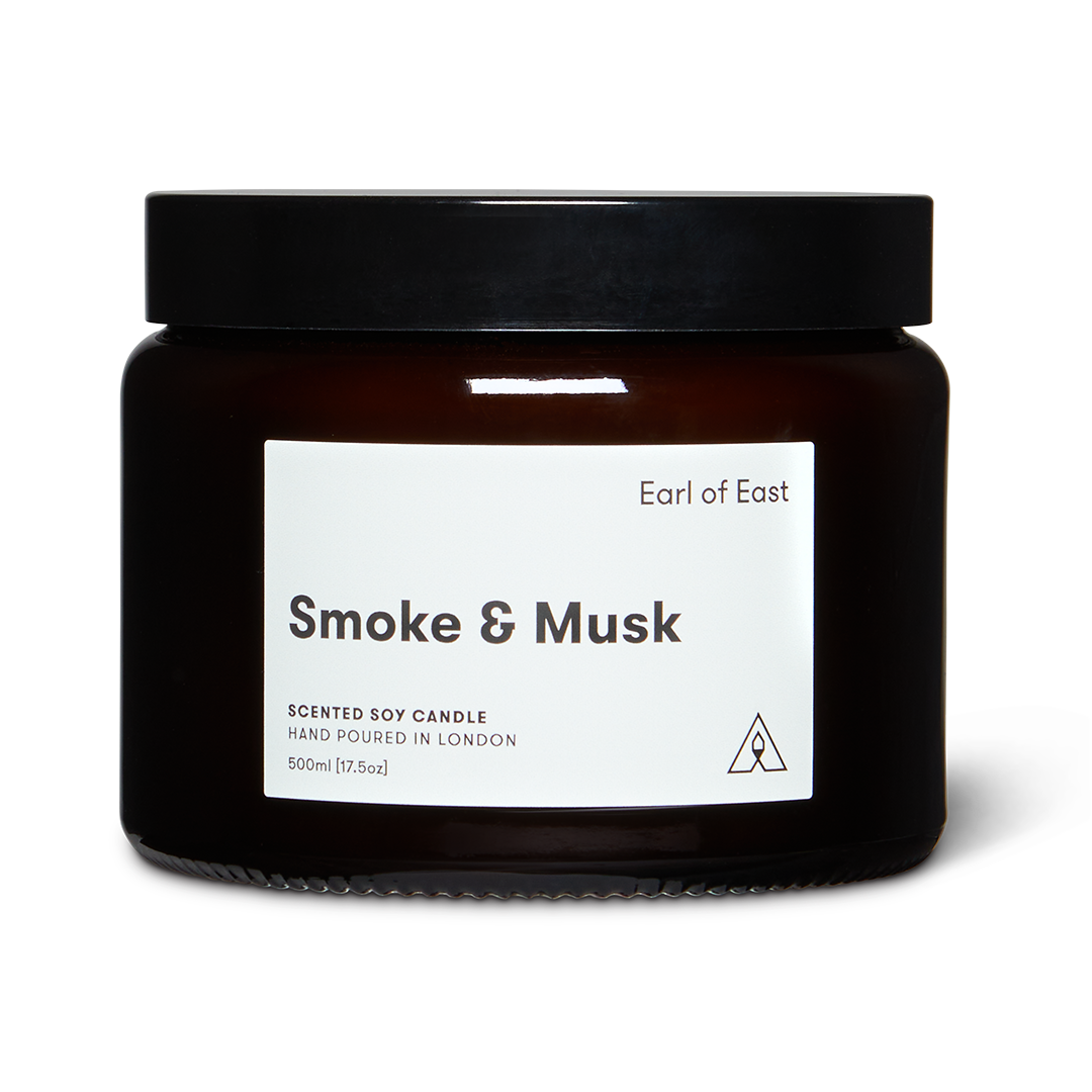 Smoke & Musk | Soy Wax Candle 500ml [17.5oz]