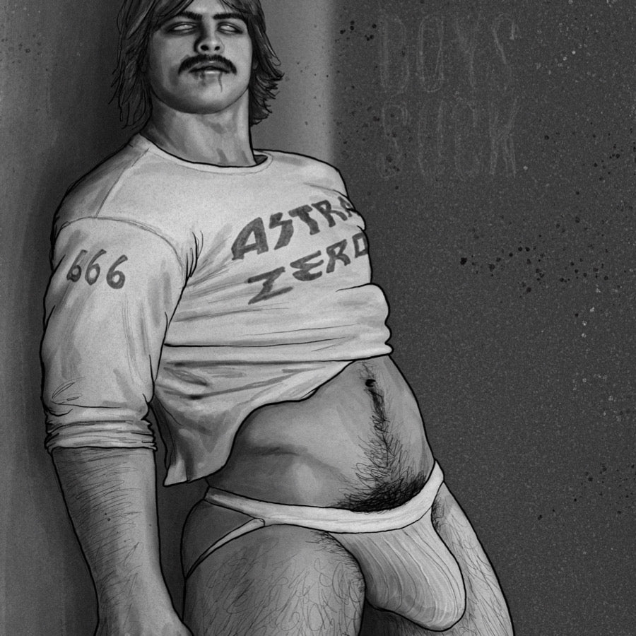 Astra Zero “Boys Suck" Poster Print 30 x 40cm