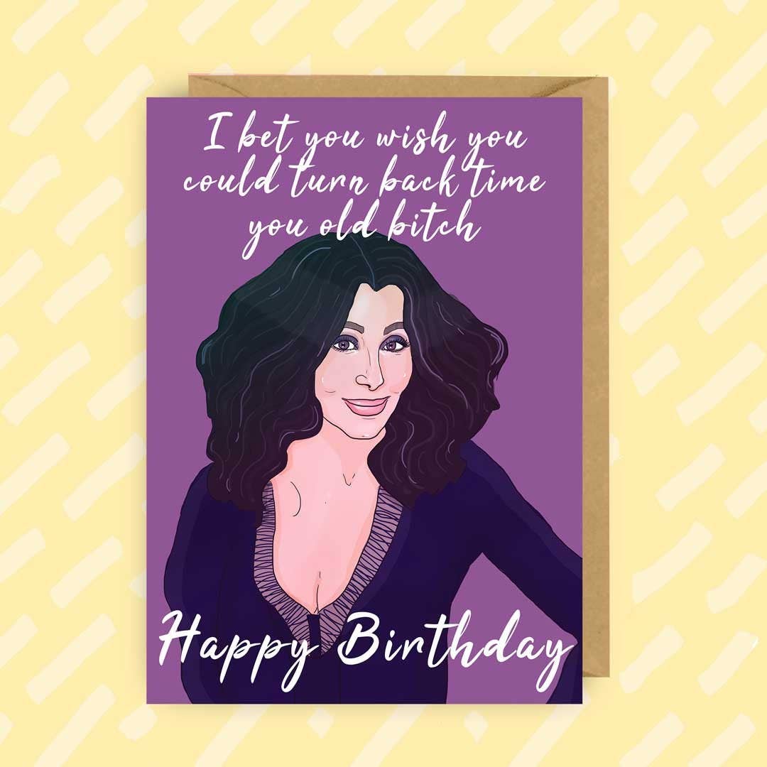 Cher Happy Birthday card | Gay Pop Icons | Pop Culture – Keller