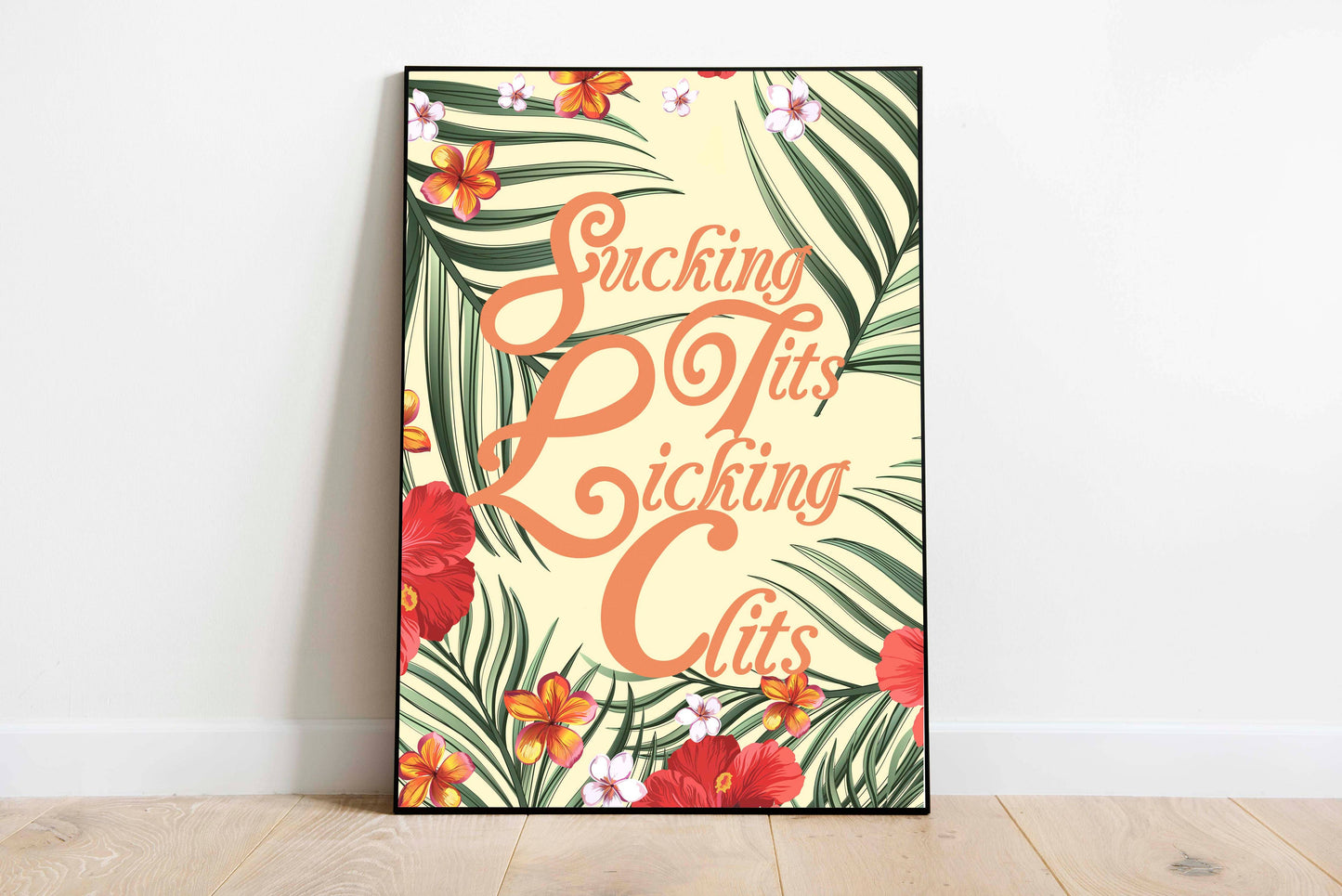 Art Print: Sucking Tits, Licking Clits