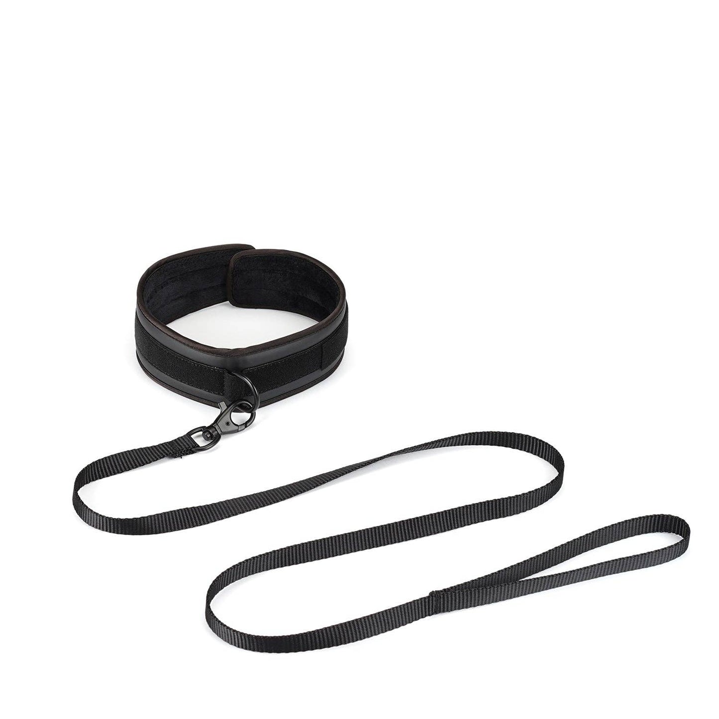 Vegan Fetish Collar with Leash