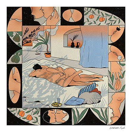 Enikő Katalin Eged "Imaginary Memories: Lanzarote" 30x30 cm